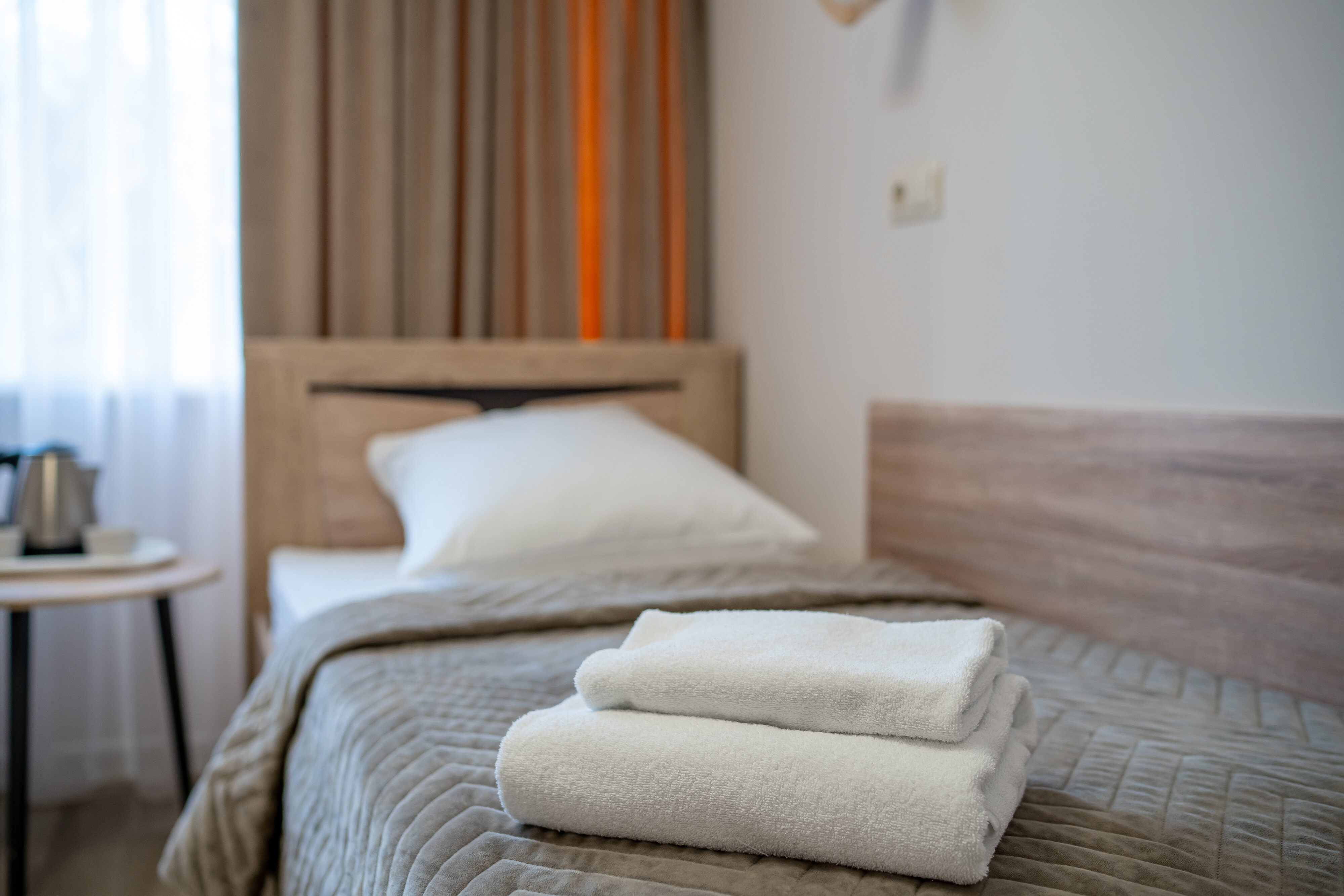 Стандартный двухместный номер с 2 отдельными кроватями, вид на сад