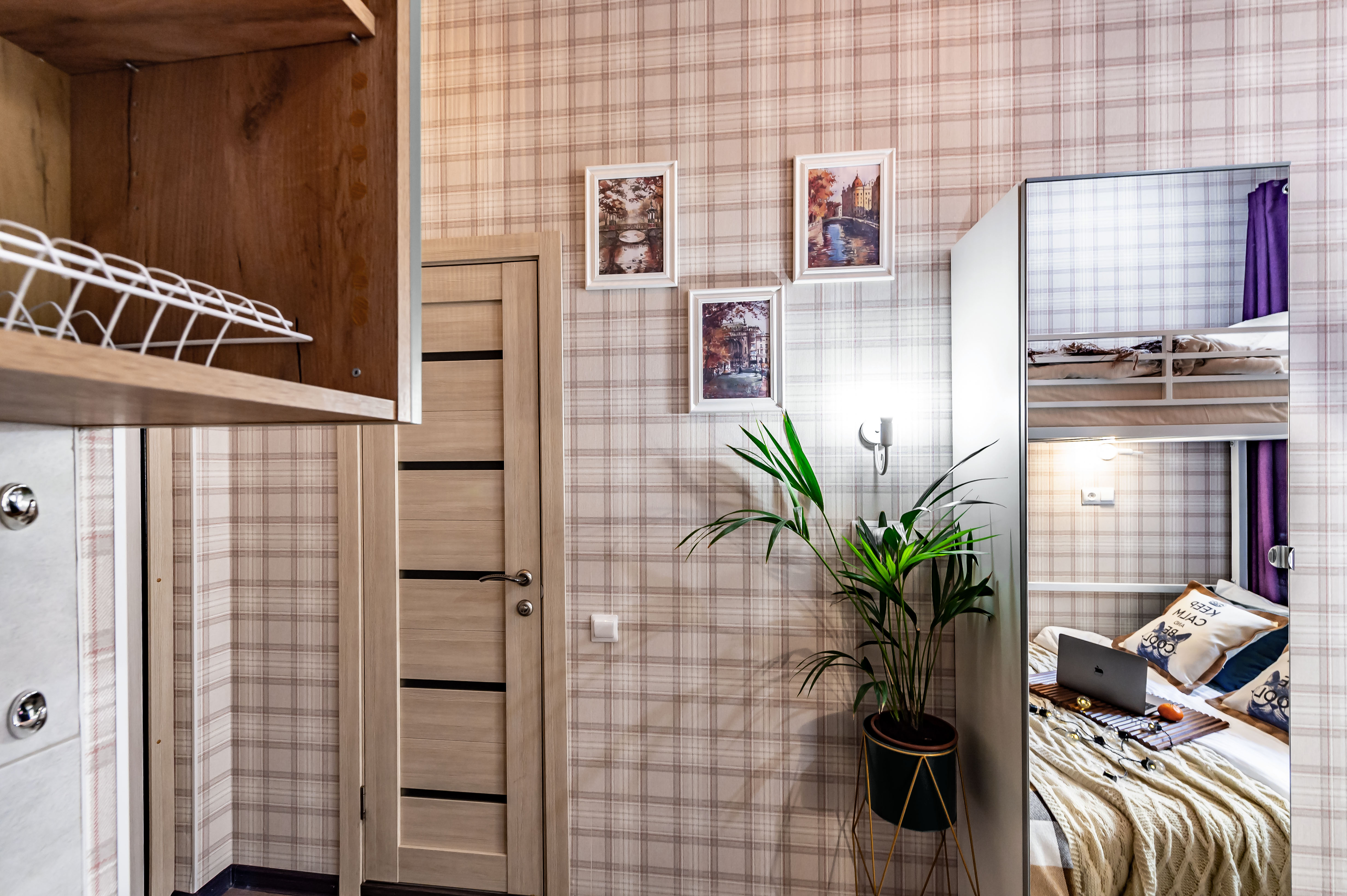 Трёхместный номер  с кухней на ул Гороховая