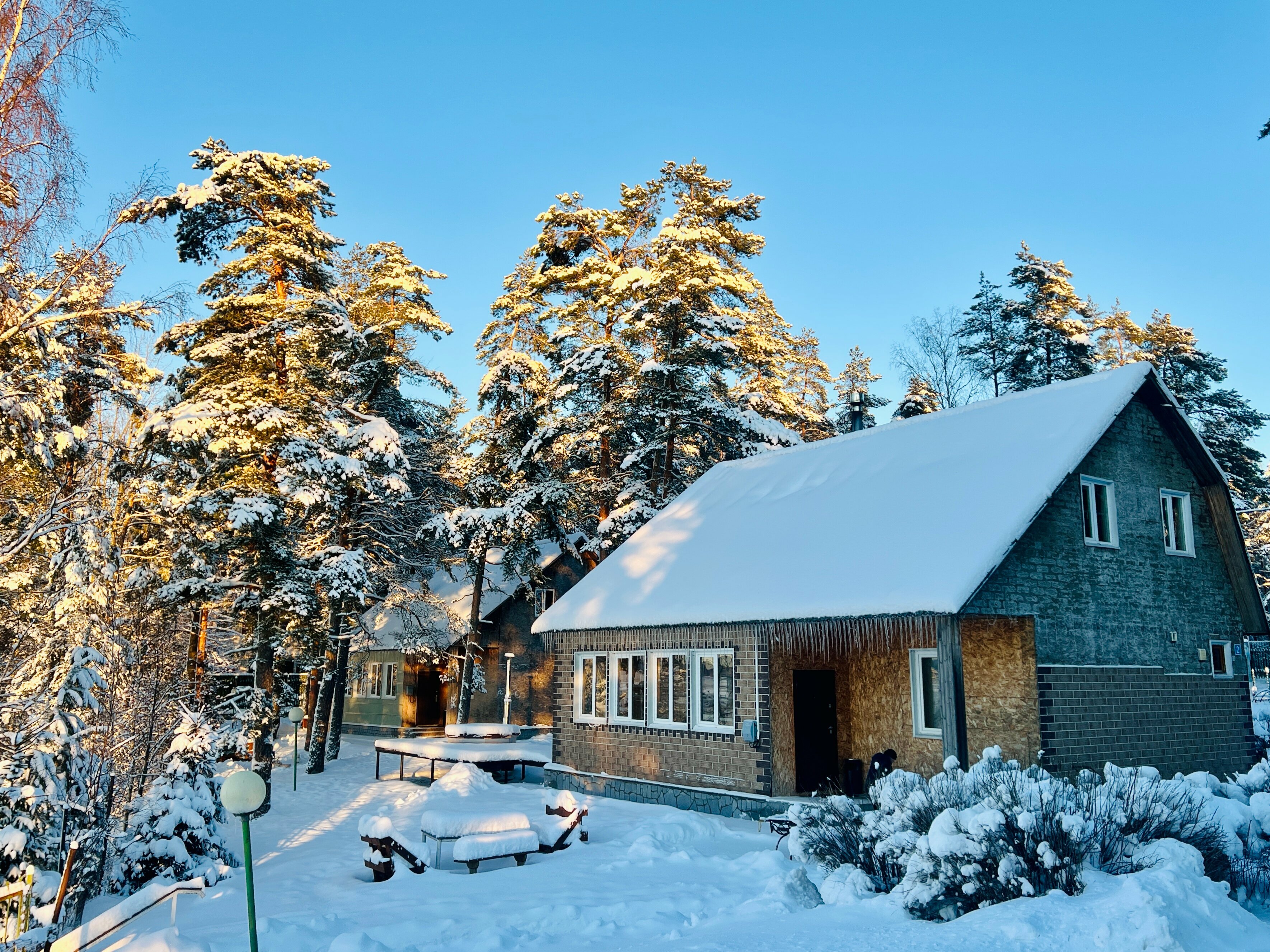 Коттедж с сауной