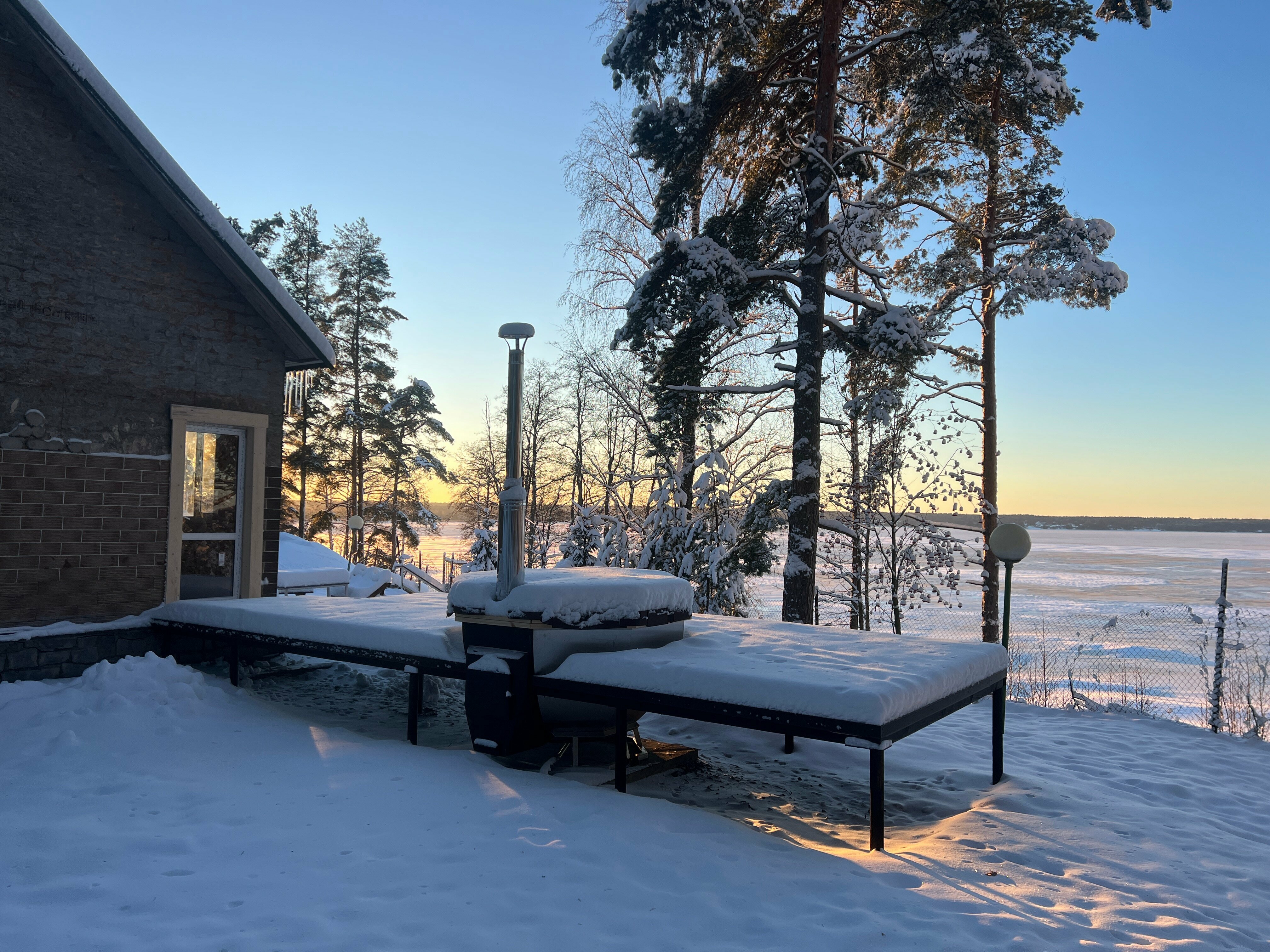 Коттедж с сауной