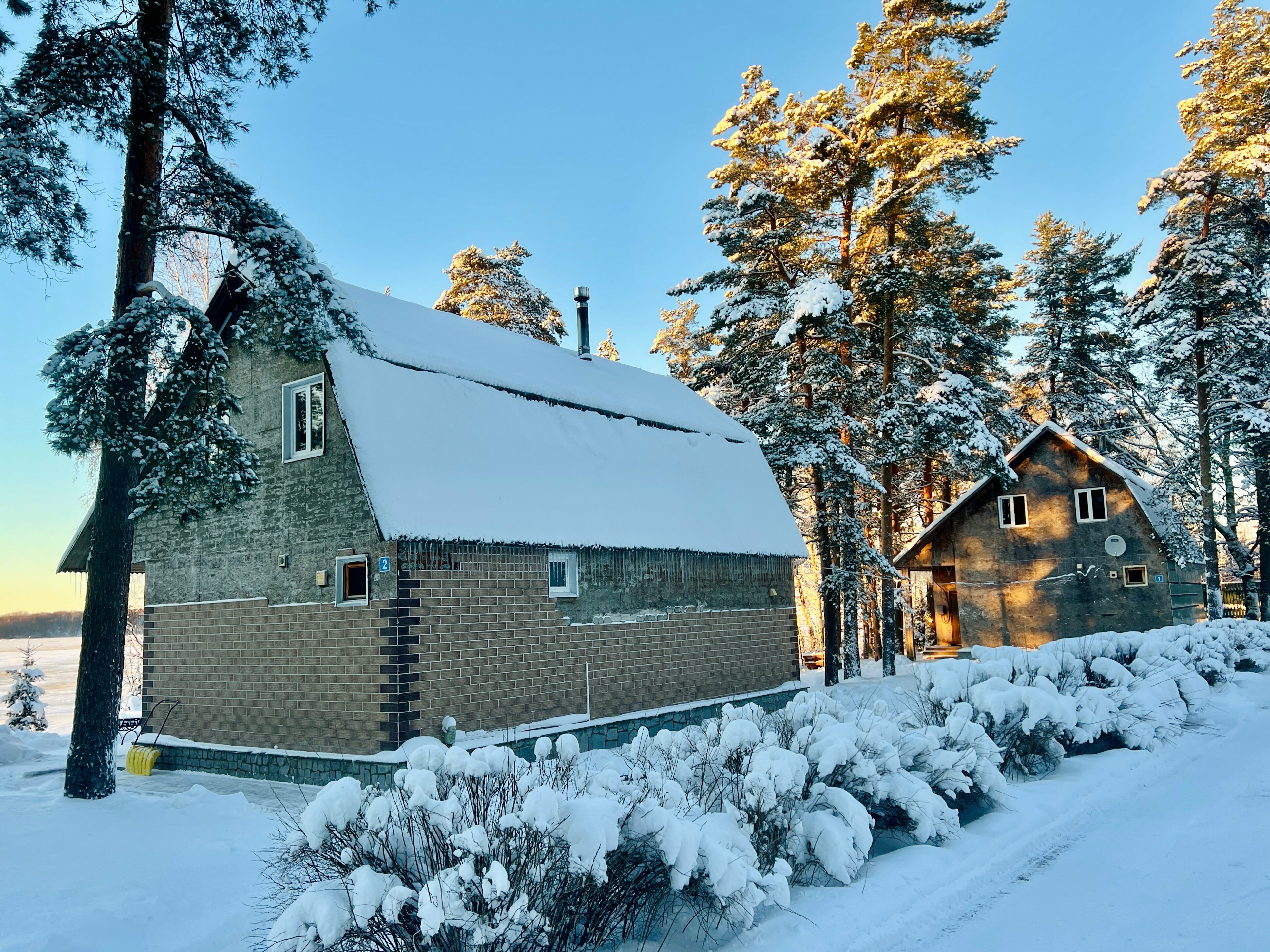 Коттедж с сауной