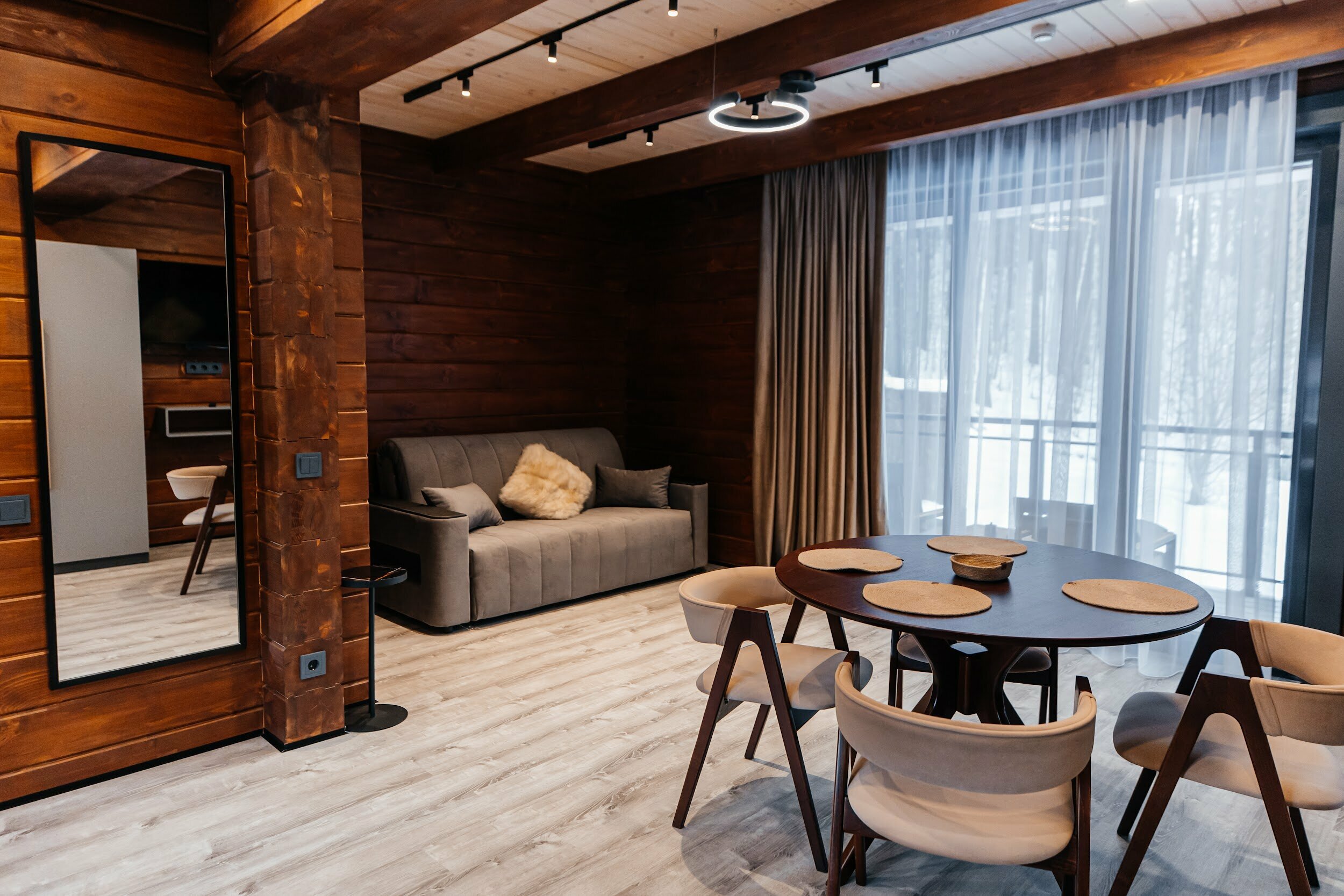 Апартаменты с видом на горы