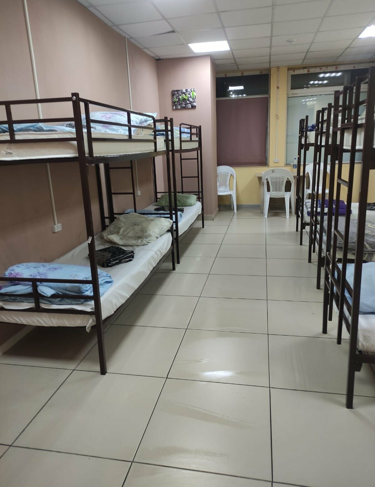 Кровать в общем 10-ти местном номере