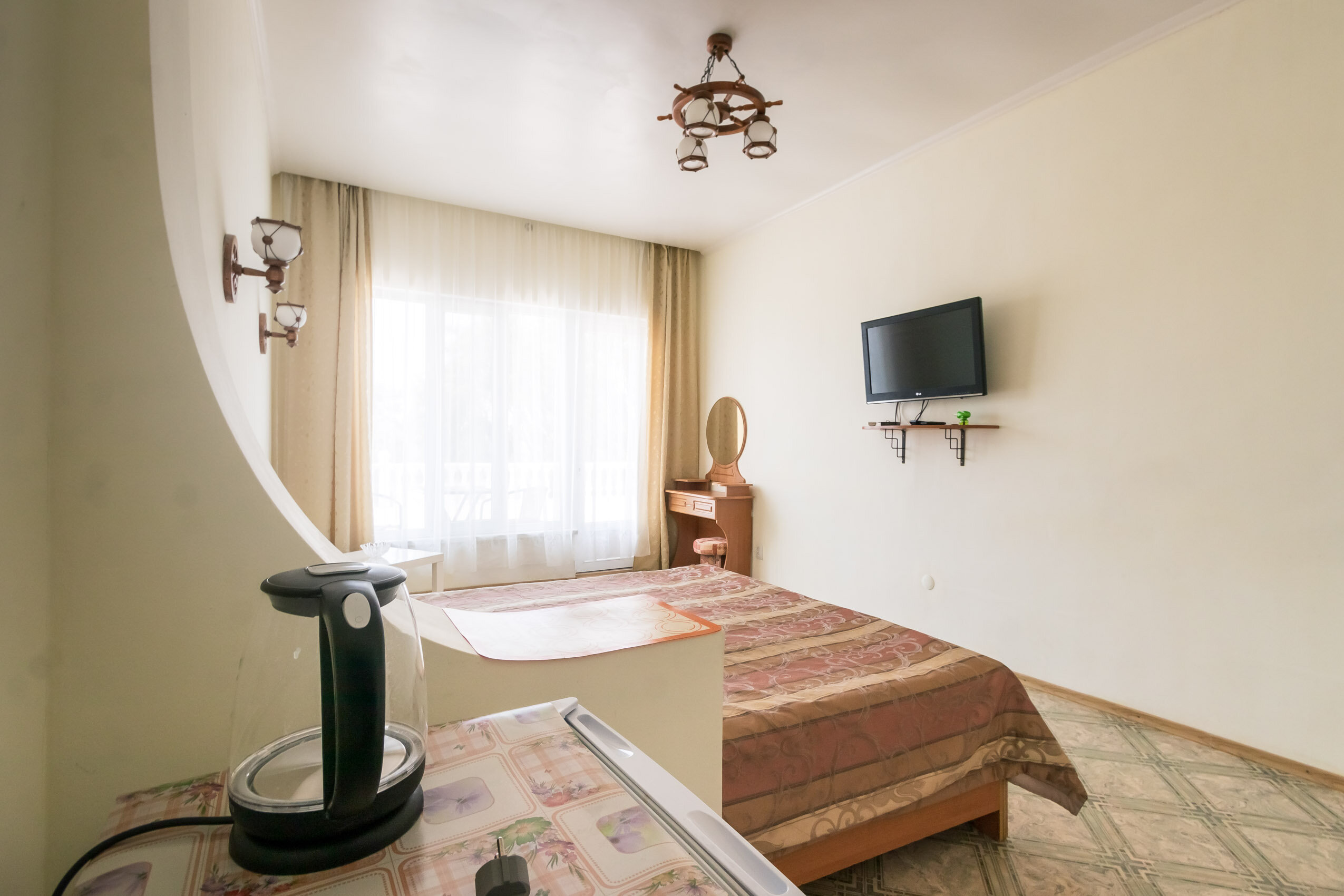 Трехместный номер с видом на море