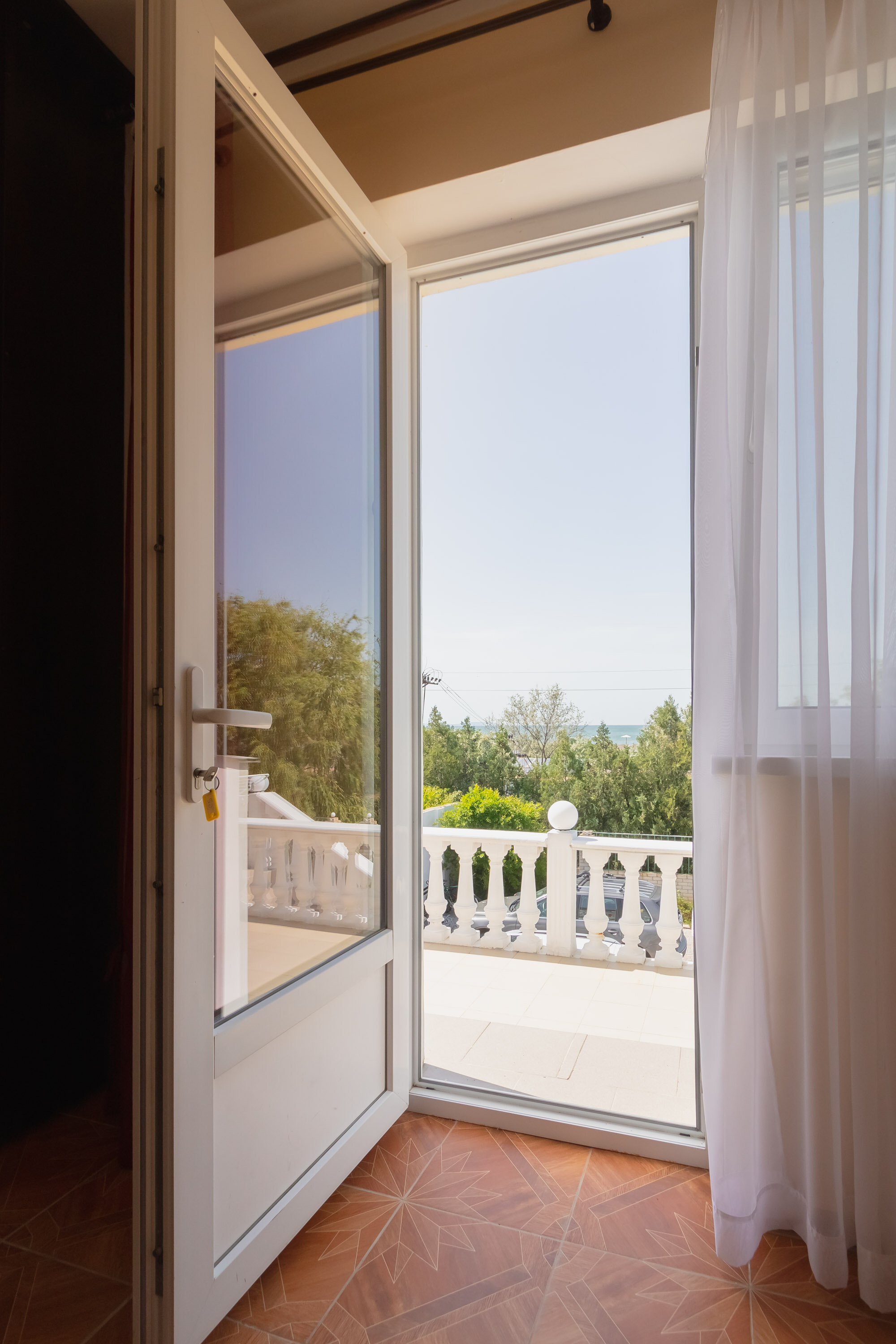 Четырехместный номер с видом на море