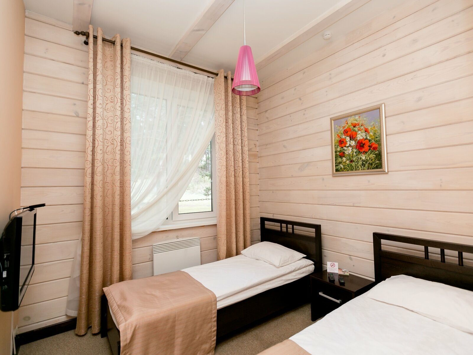 Двухместный номер с 2 отдельными кроватями, вид на горы