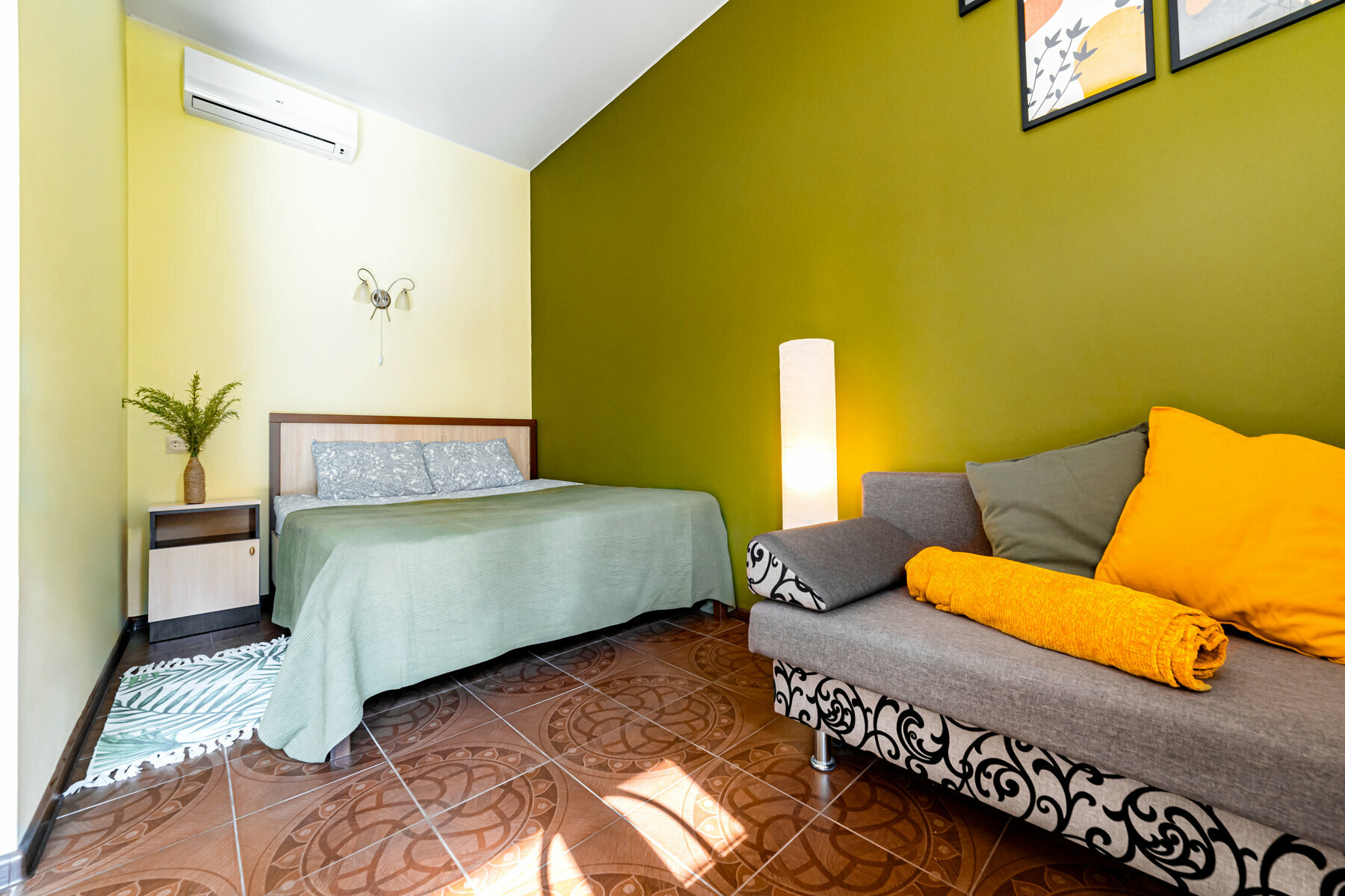 Двухместный номер с 1 кроватью и собственной ванной комнатой