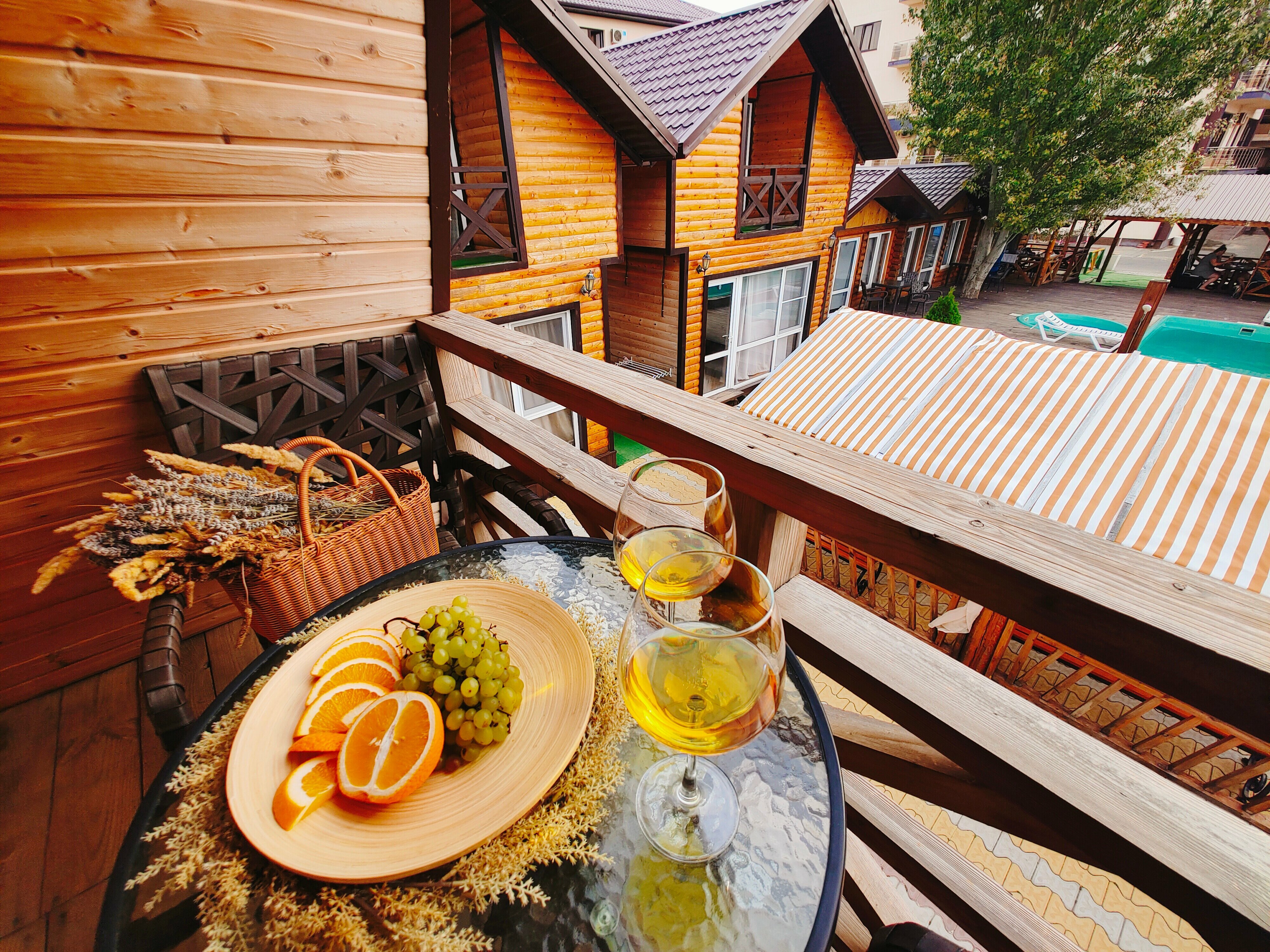 Семейный номер с террасой