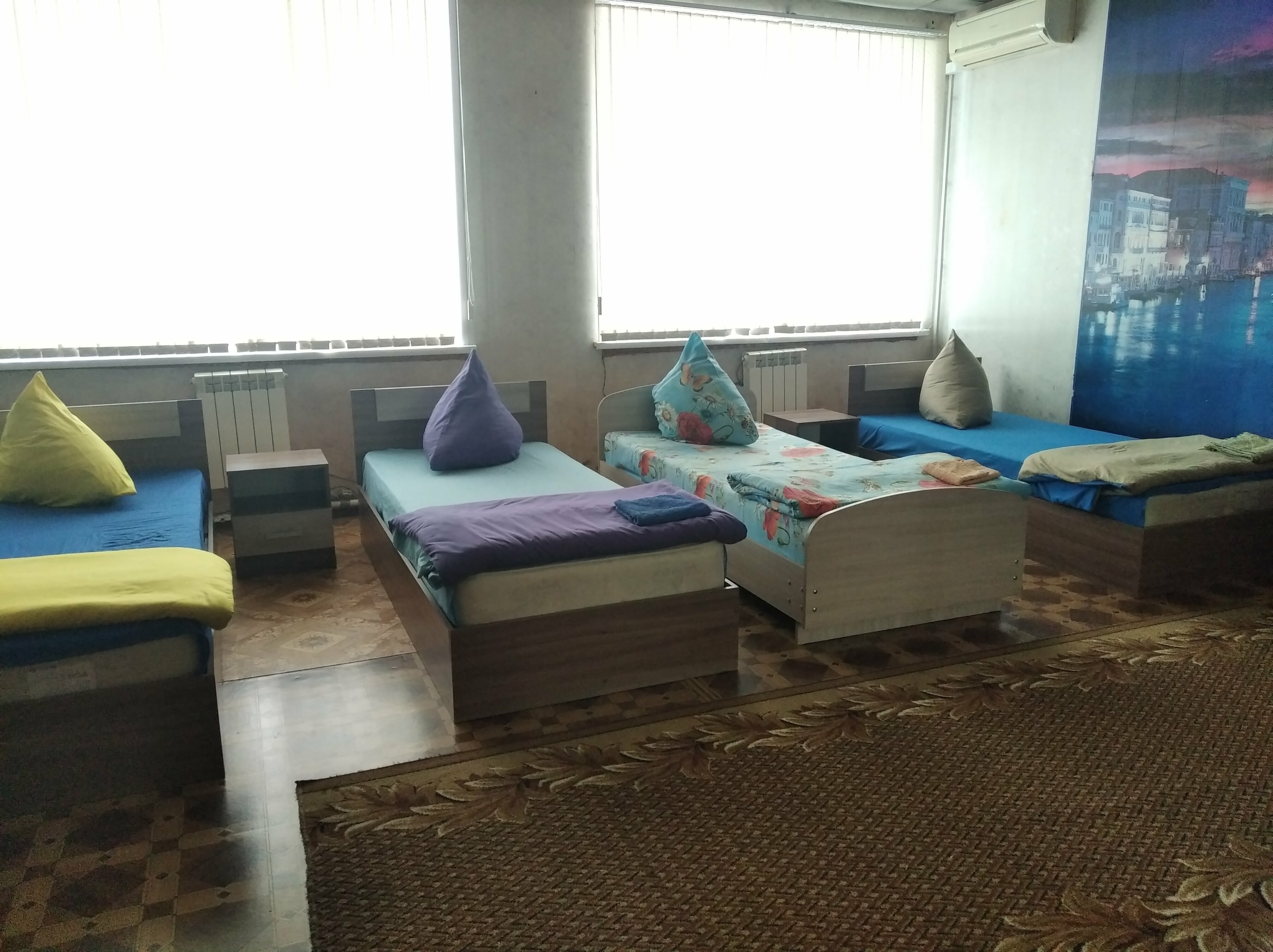 Общий 4-местный номер для мужчин