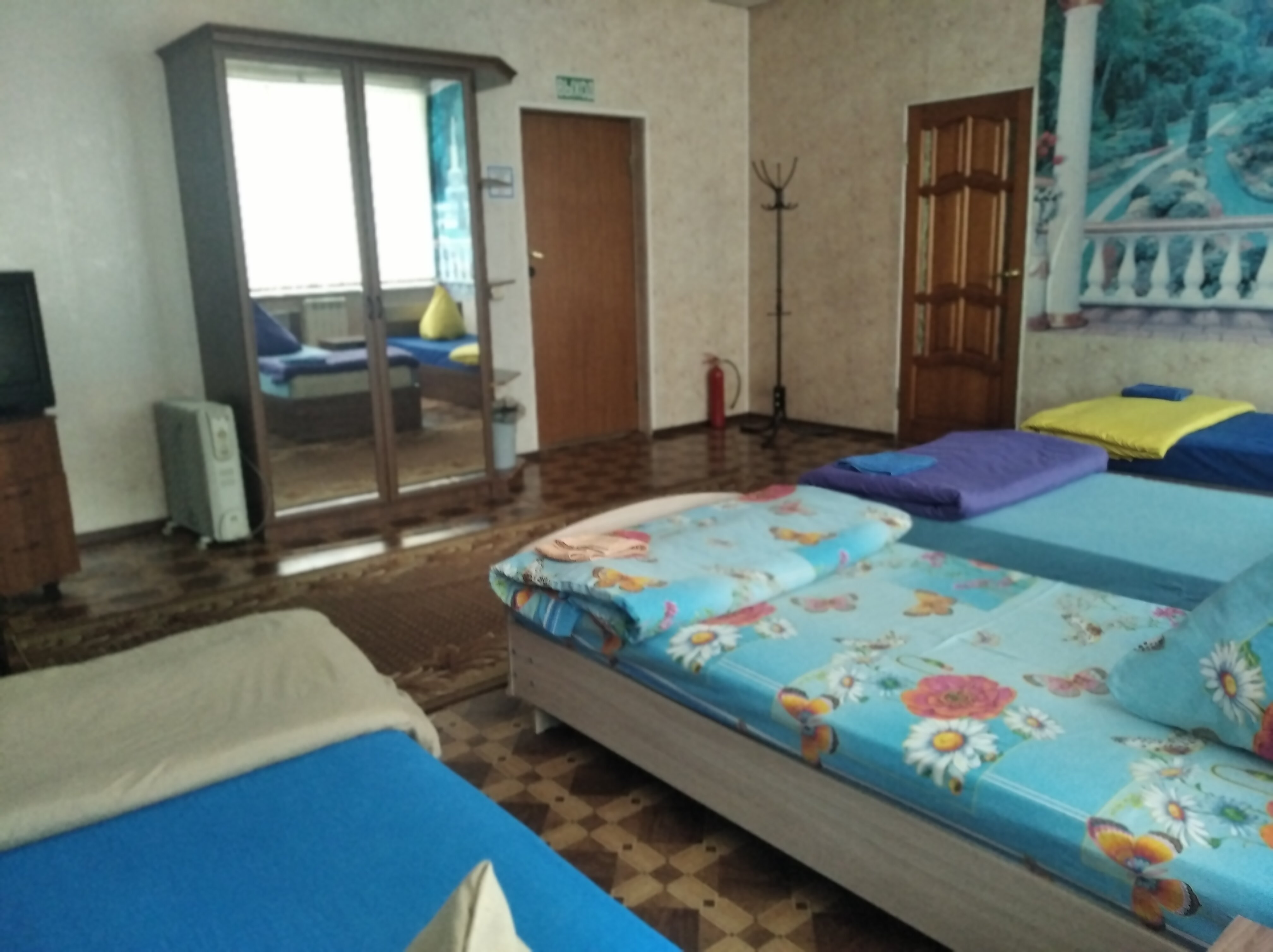 Общий 4-местный номер для мужчин