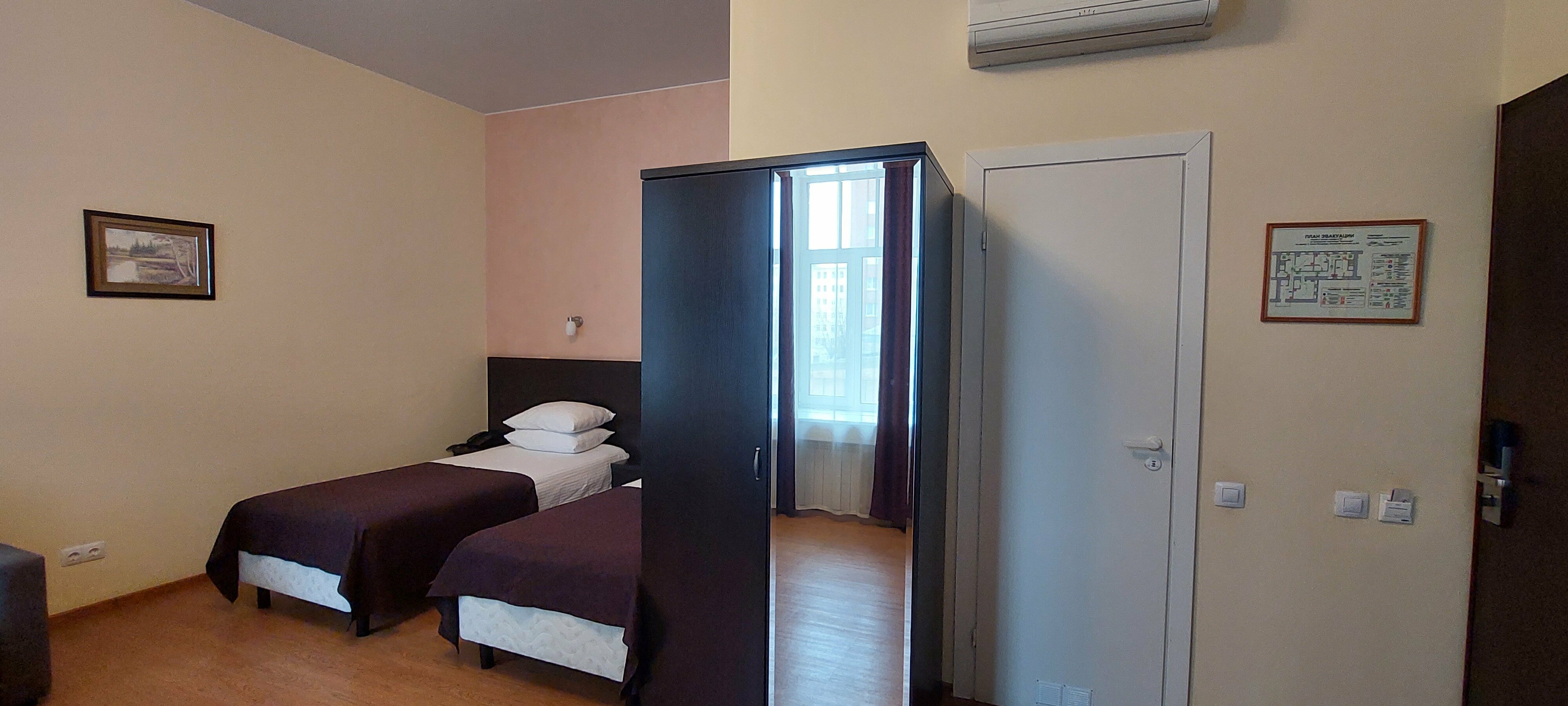 Двухместный номер с 2 отдельными кроватями