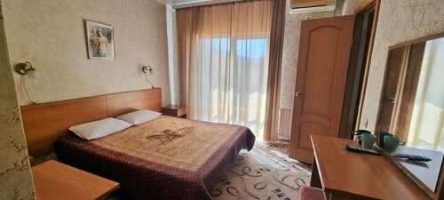 Двухместный номер с 1 кроватью и балконом