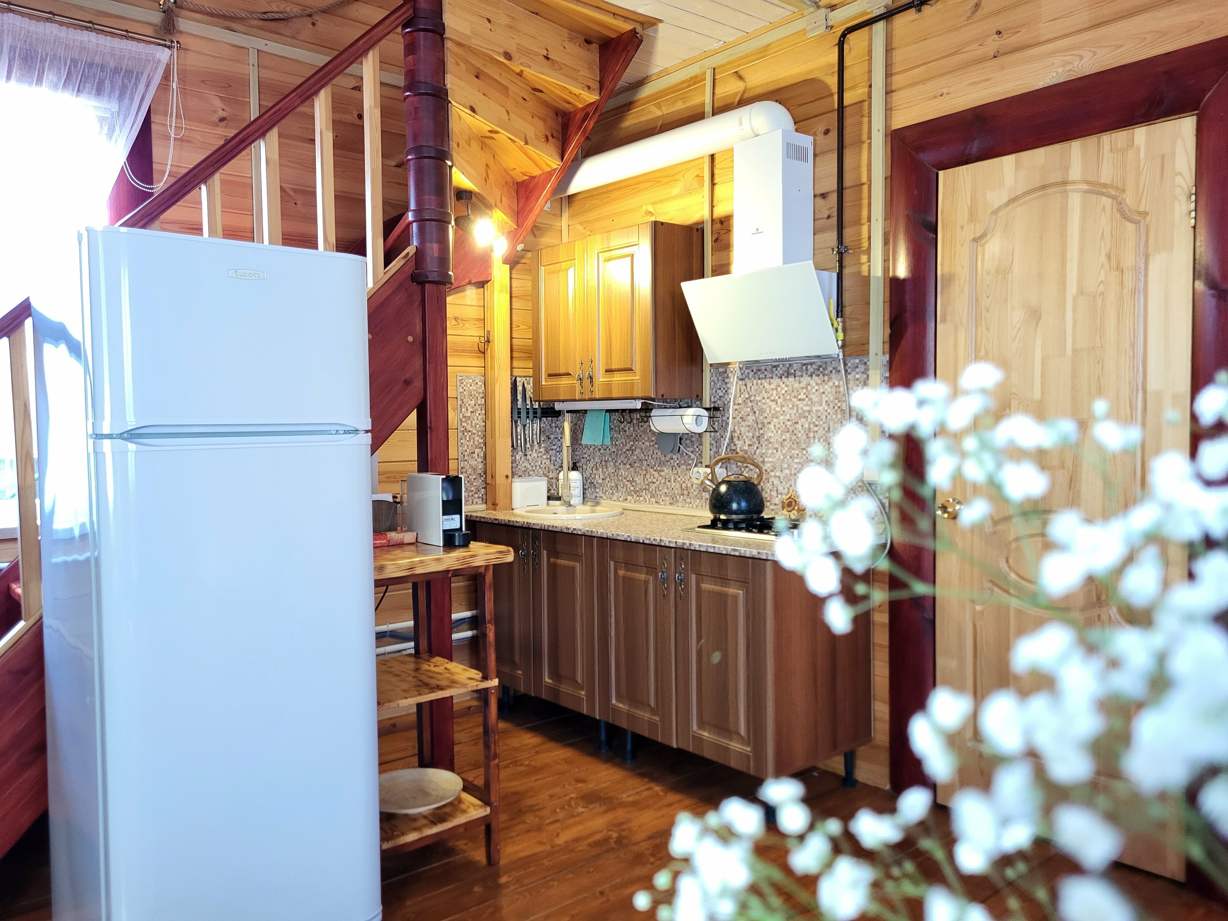 Коттедж №1 с красивым видом. Баня, камин, мангал.