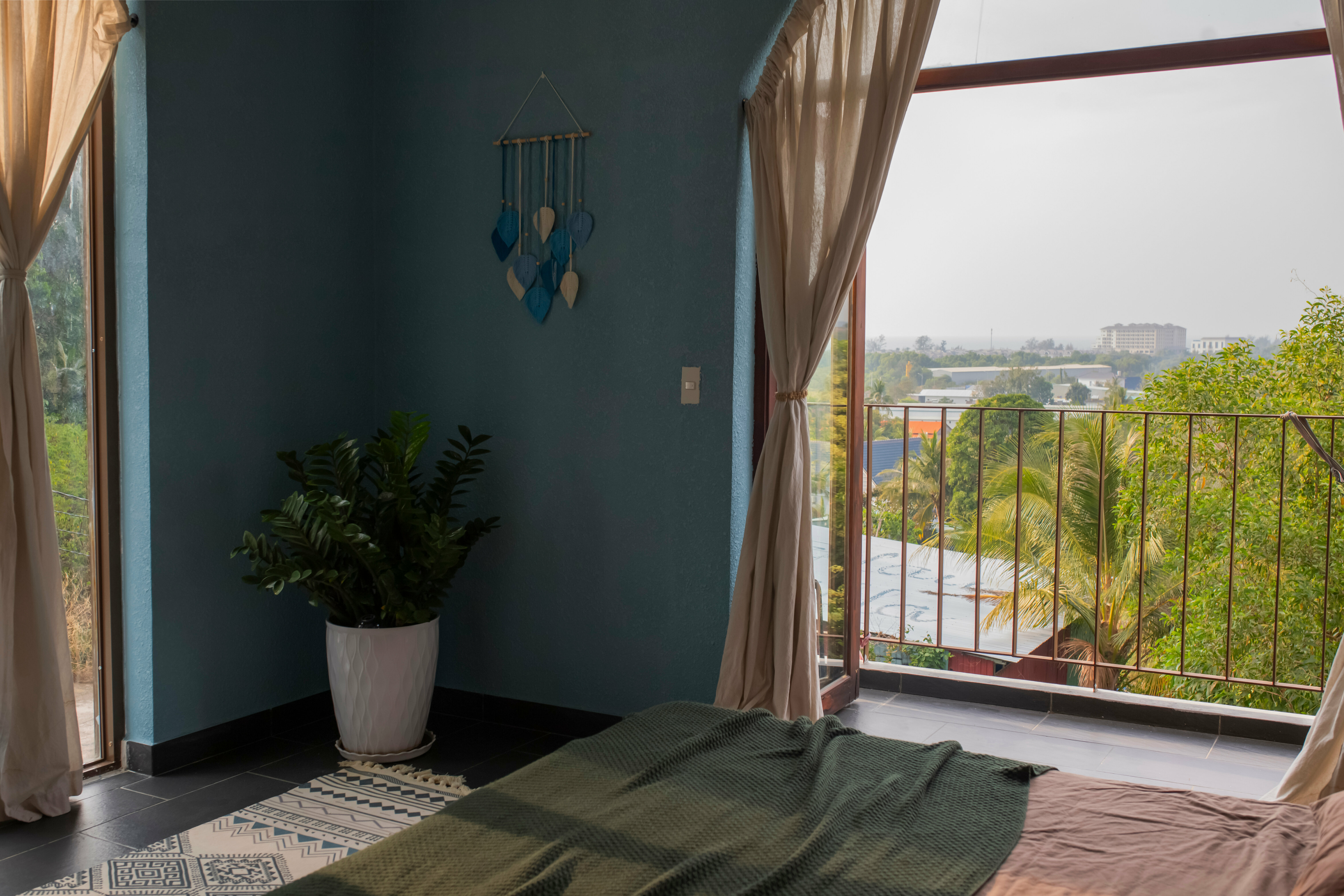 Двухместный номер с 1 кроватью и видом на море