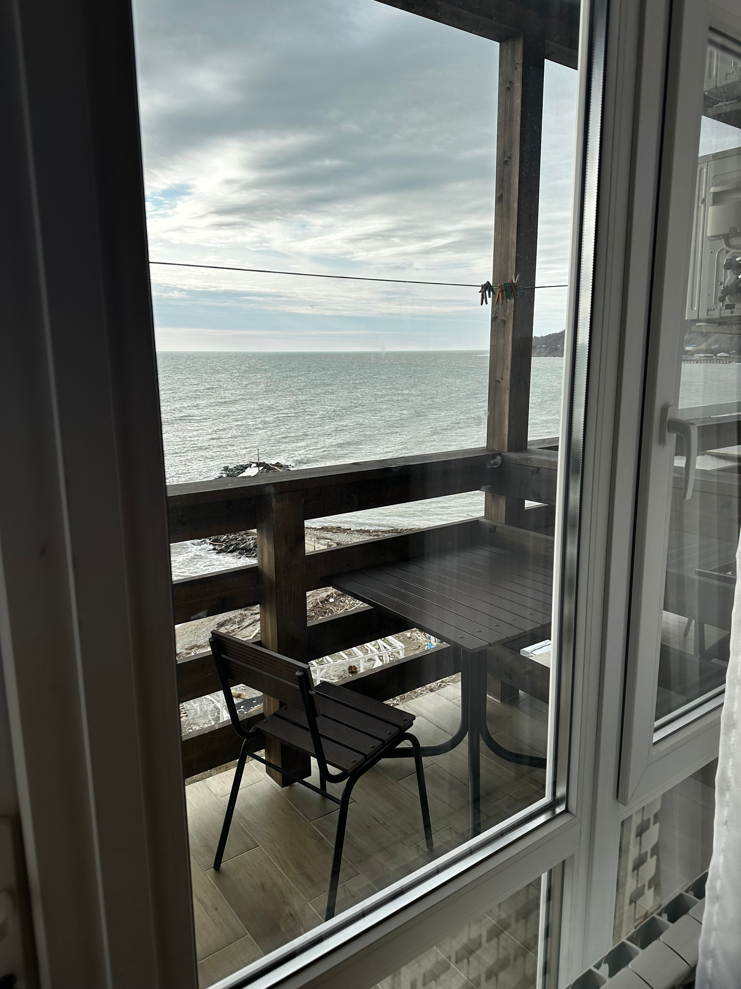 Трехместный номер с видом на море