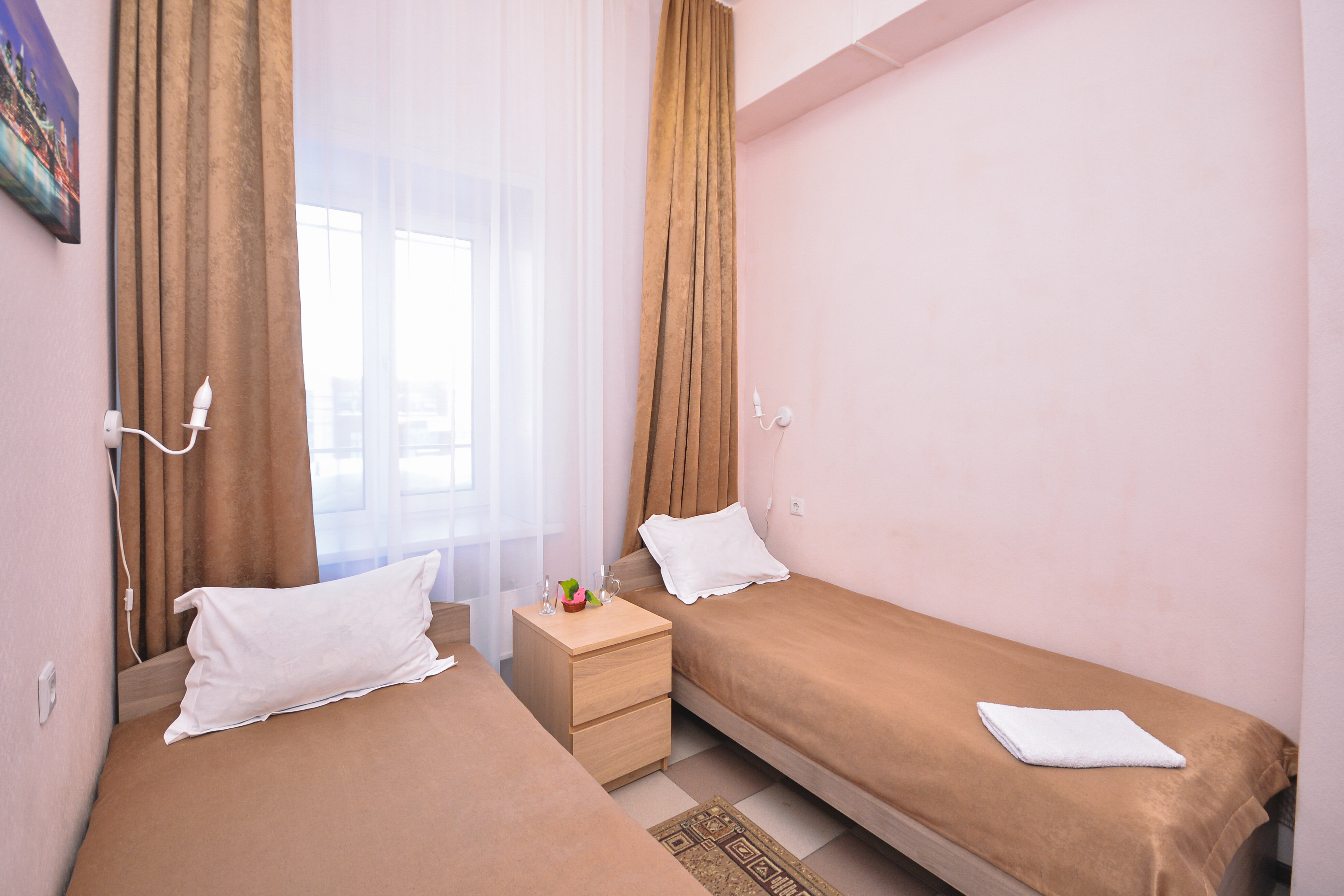 Двухместный номер с 2 отдельными кроватями