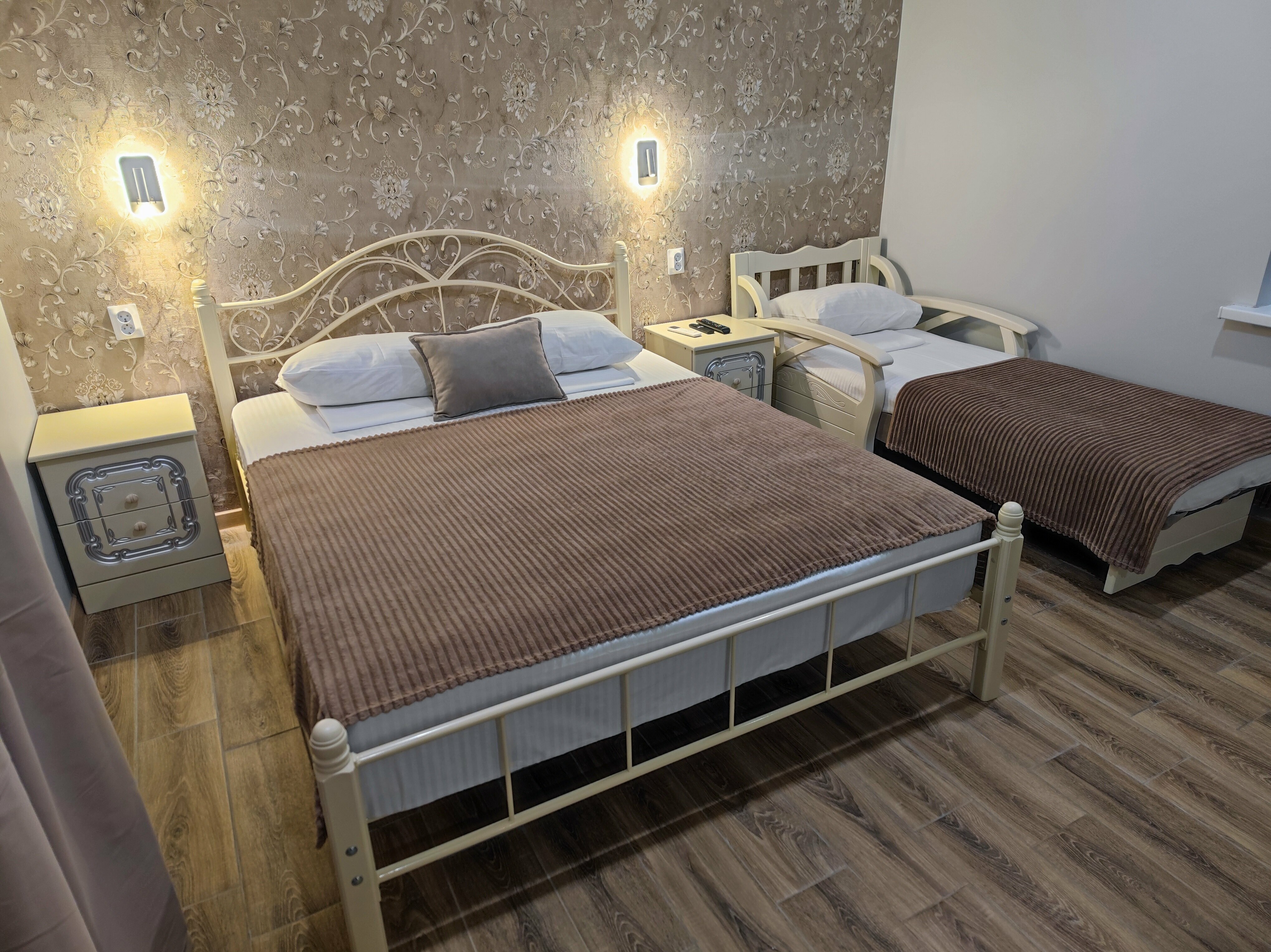 Двухместный номер с 1 кроватью и балконом