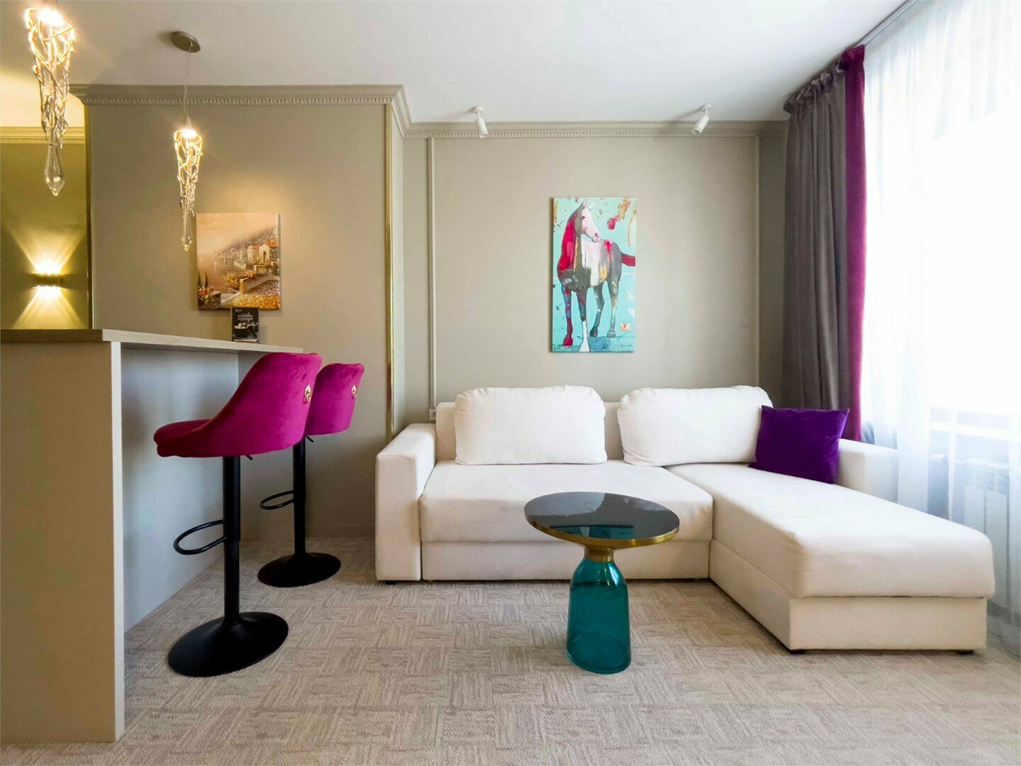 №3 ЛЮКС FAMILY (2 комн., 50 м²)