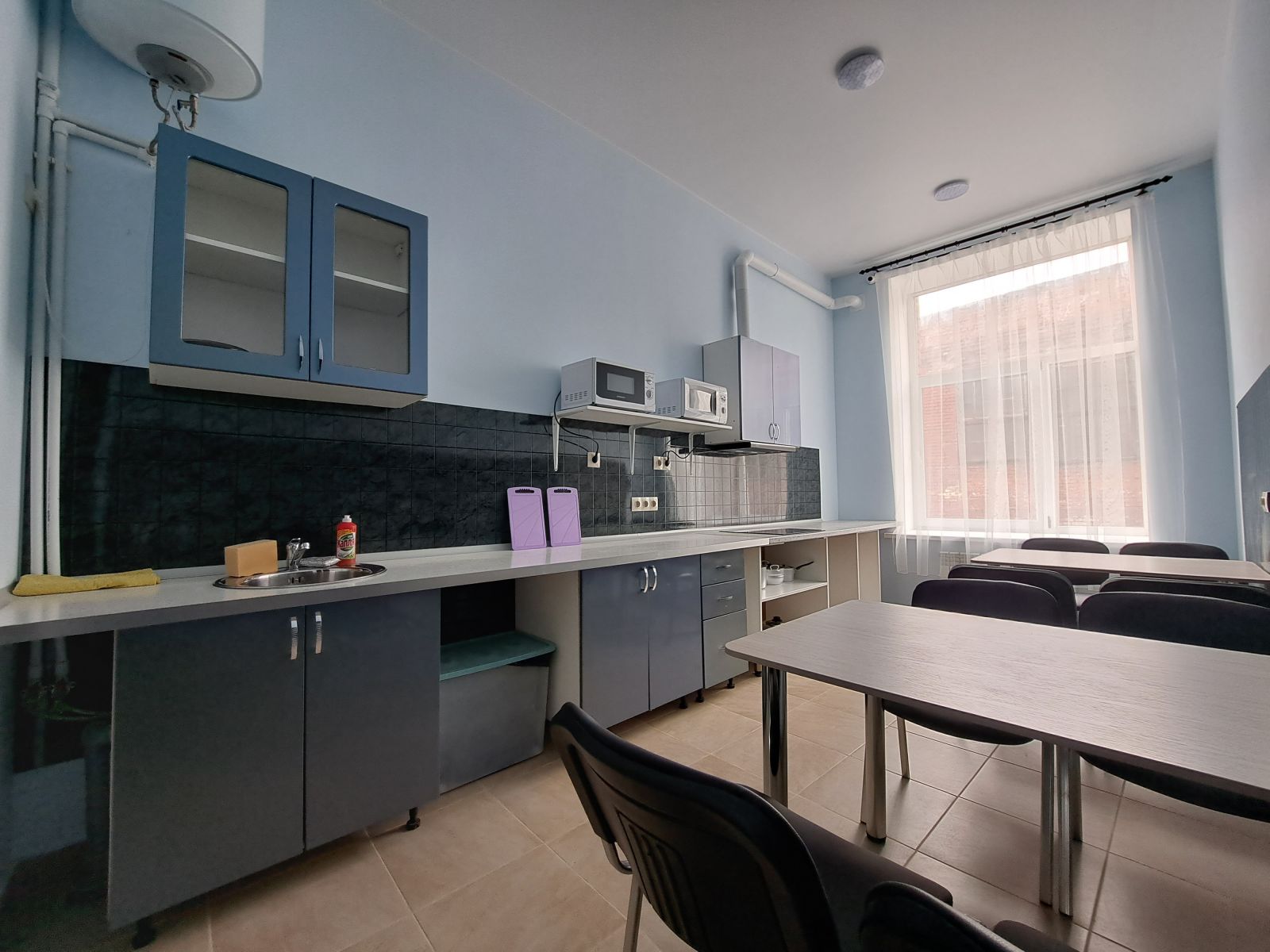 Кровать в общем номере для мужчин