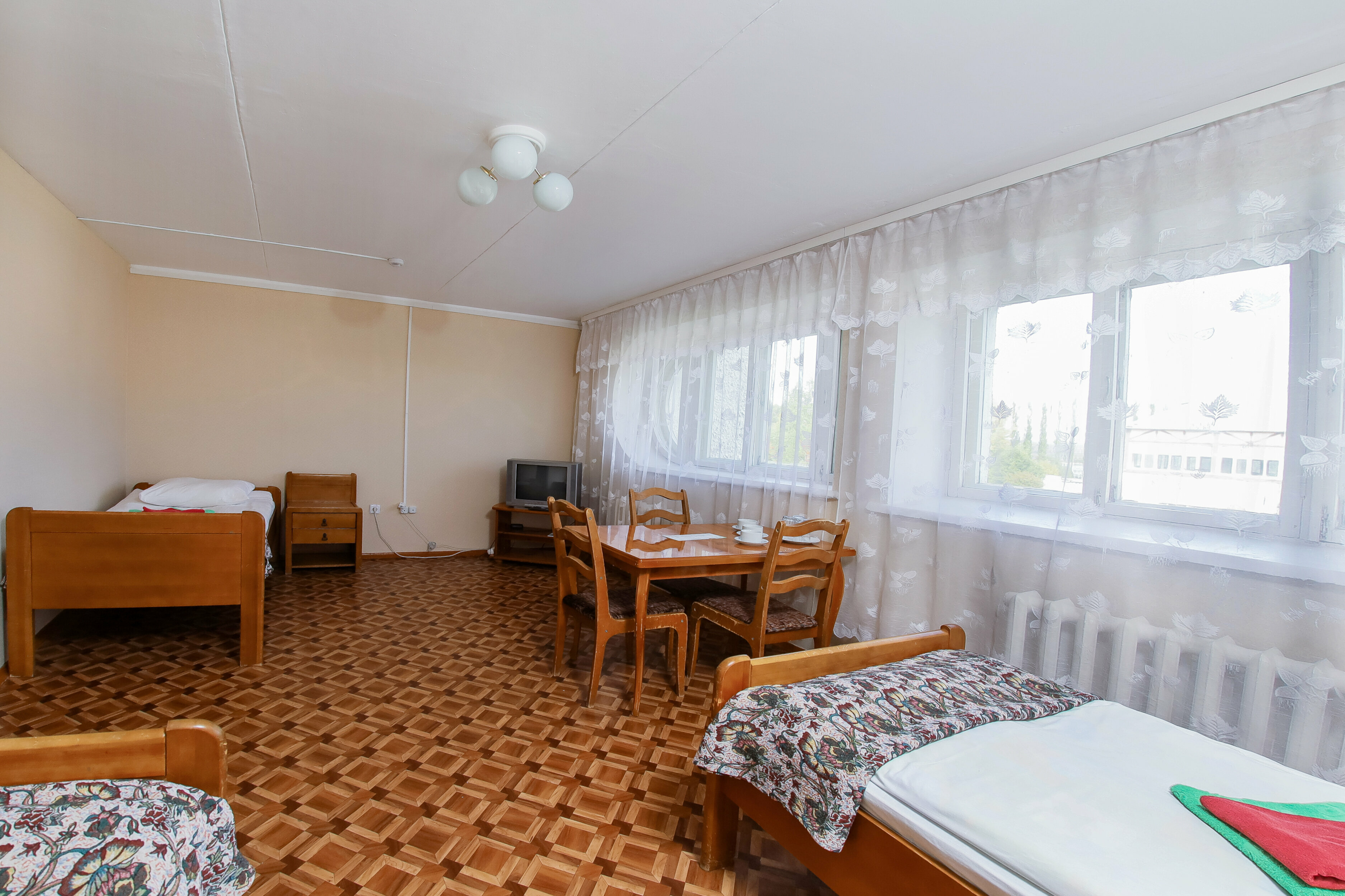 Бюджетный трехместный номер