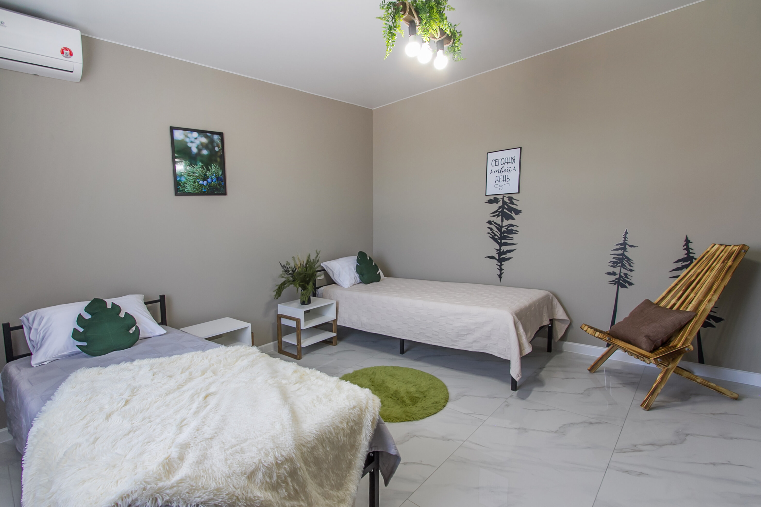 Двухместный номер с 1 кроватью или 2 отдельными кроватями