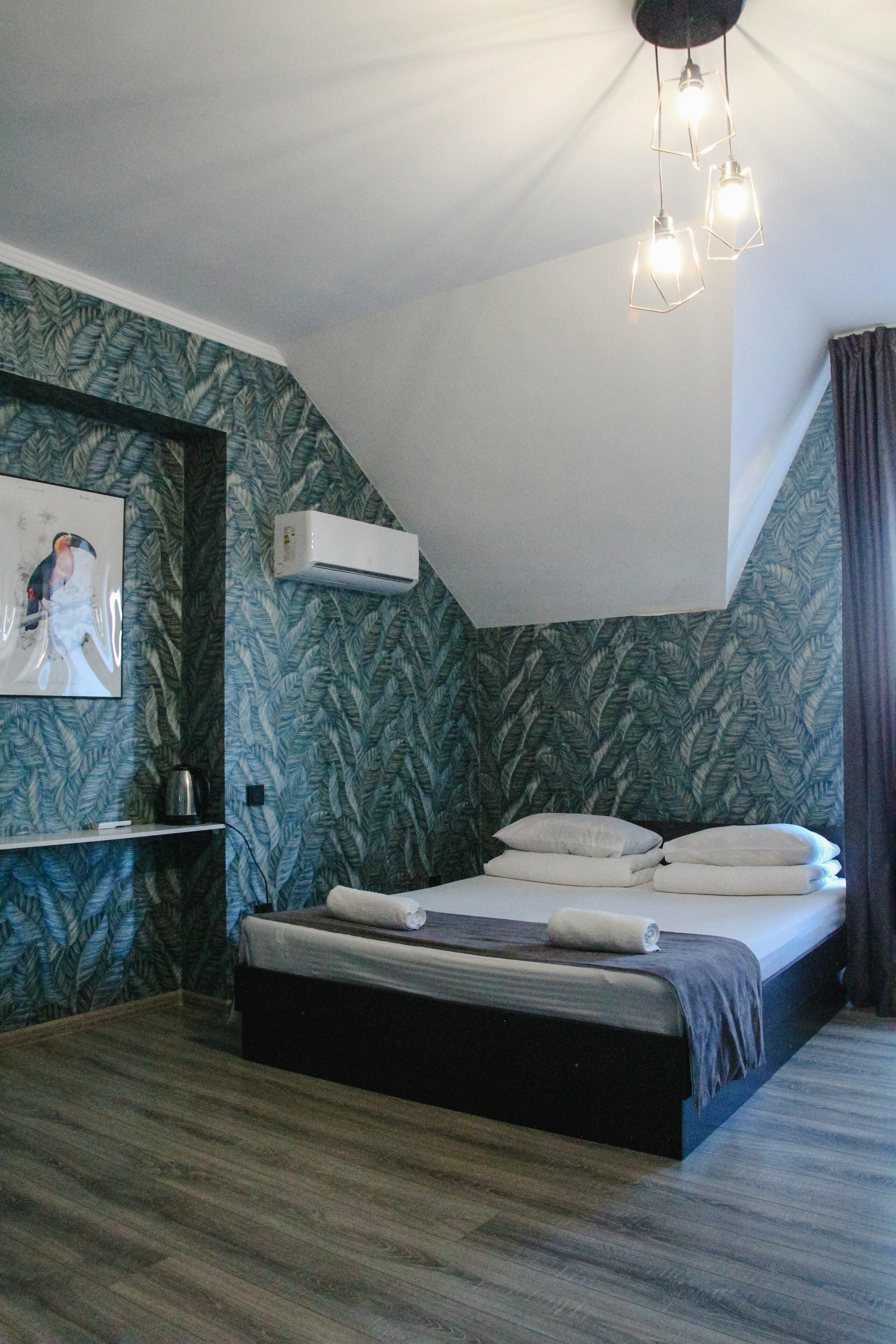 Двухместный номер с 1 кроватью и балконом