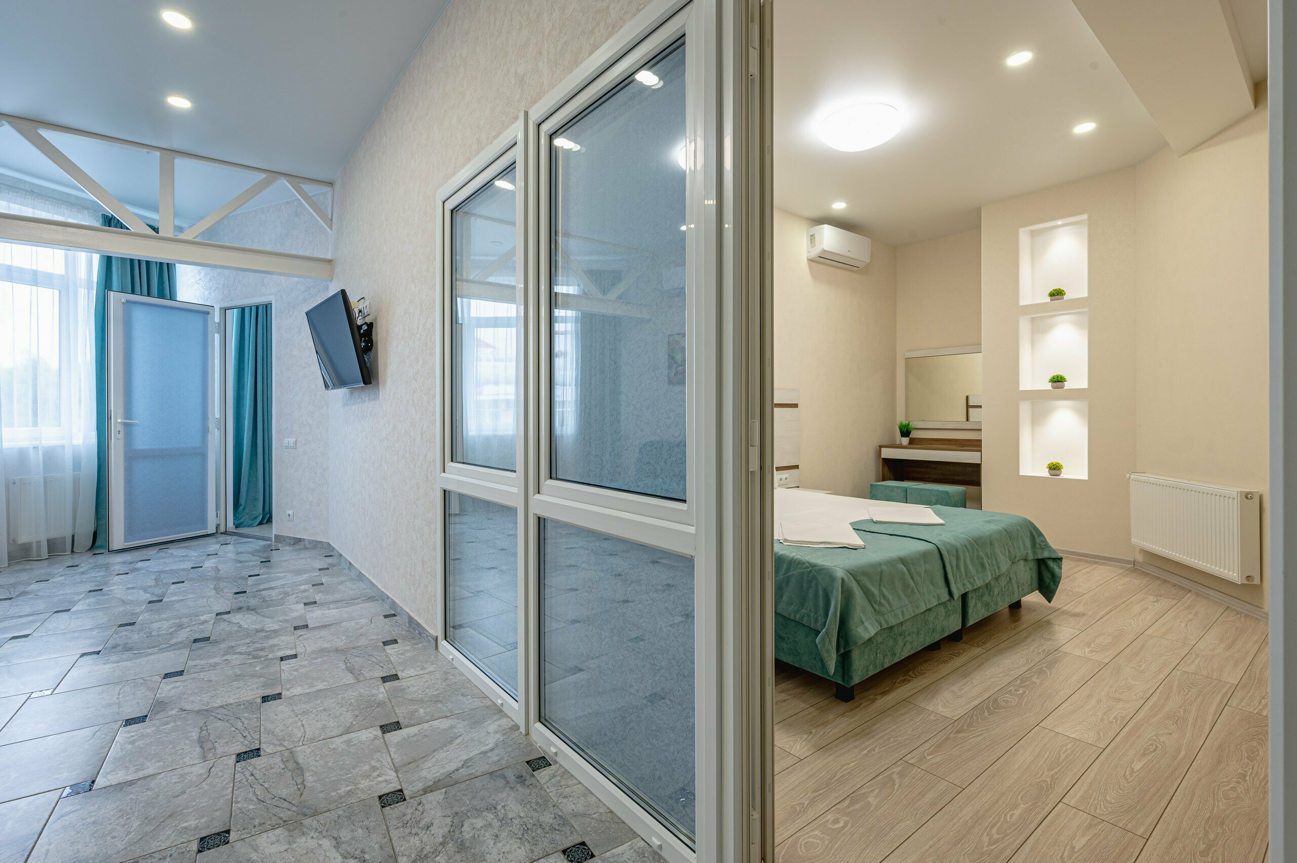 Апартаменты с 2 спальнями