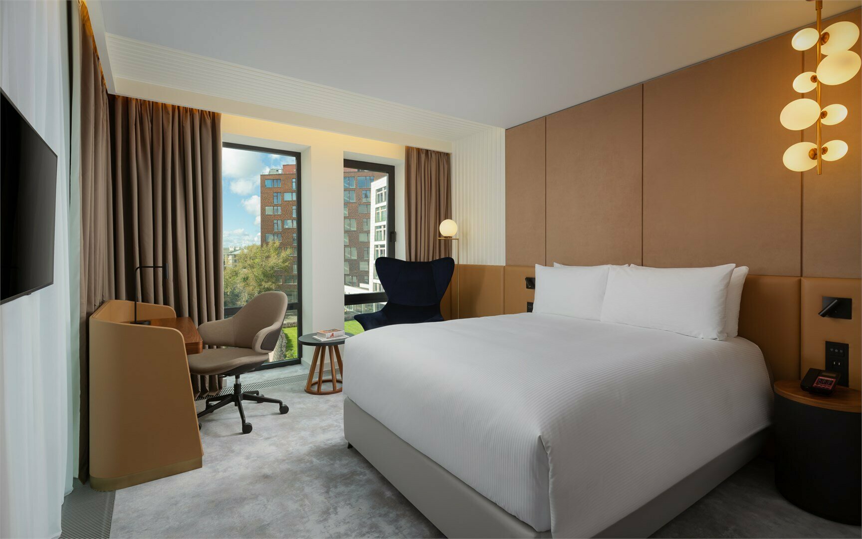 Номер Superior, с видом во внутренний двор - с двуспальной кроватью