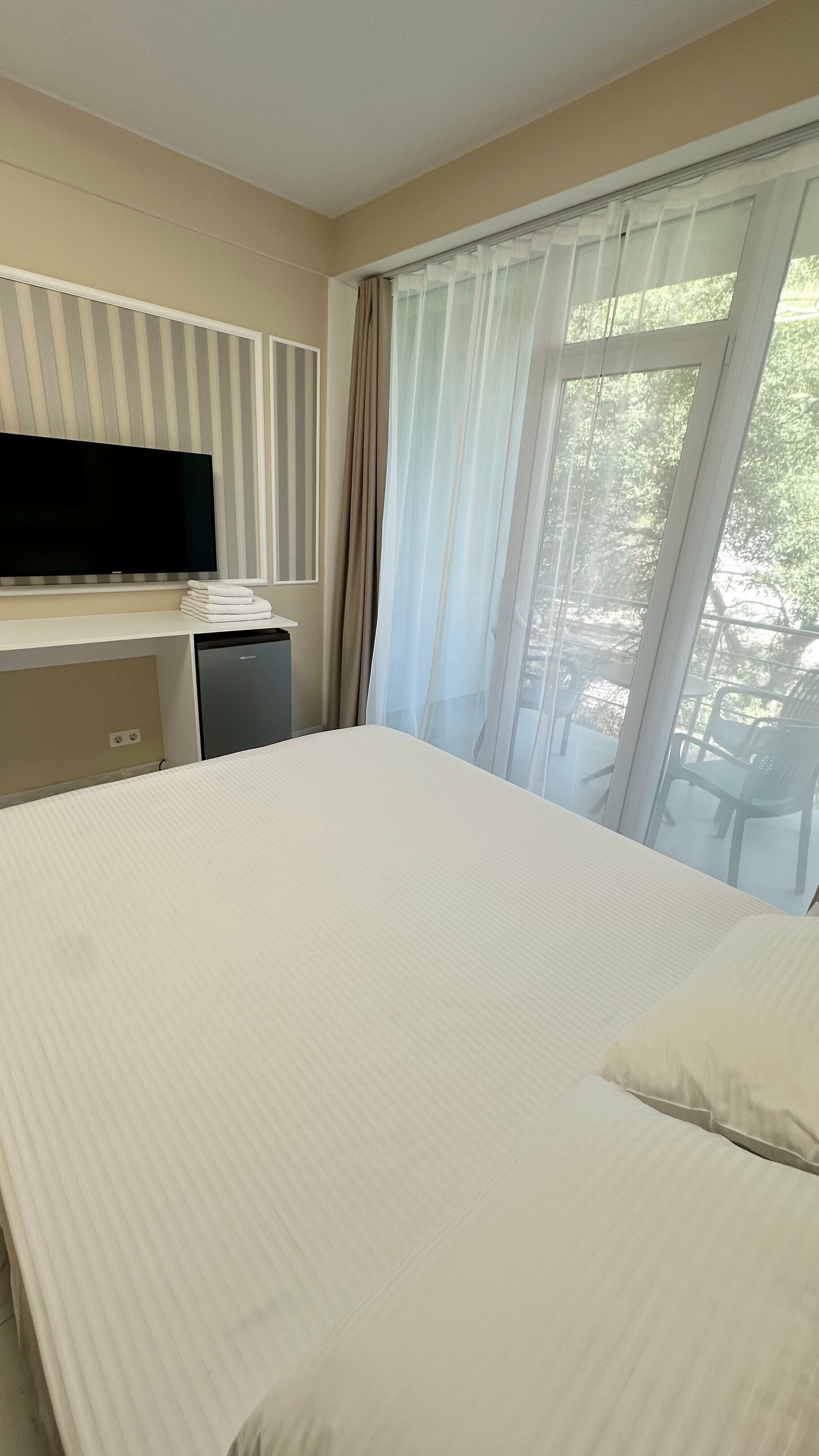 Трехместный номер с балконом/террасой