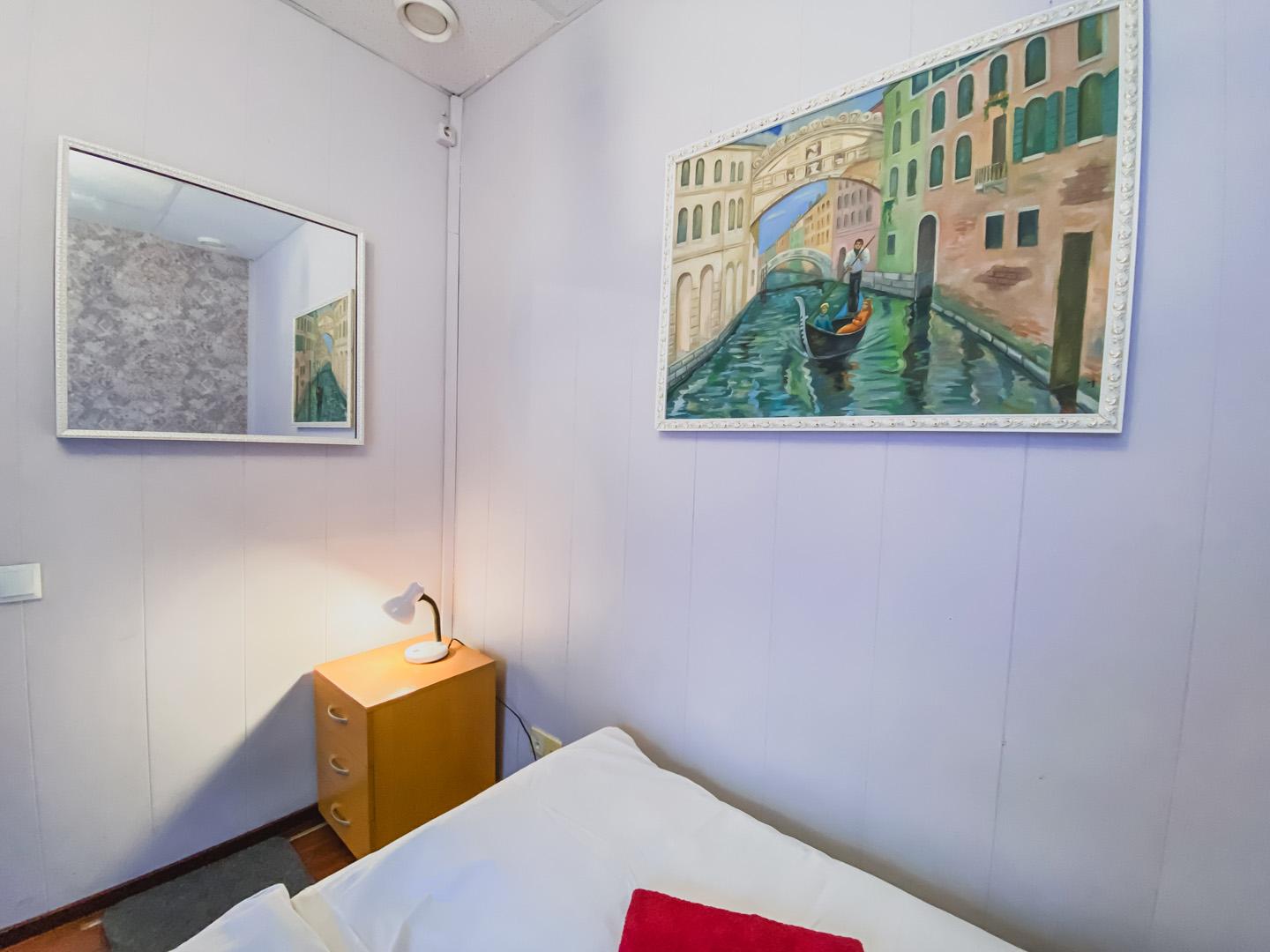 3-местная комната c 1 двуспальной кроватью