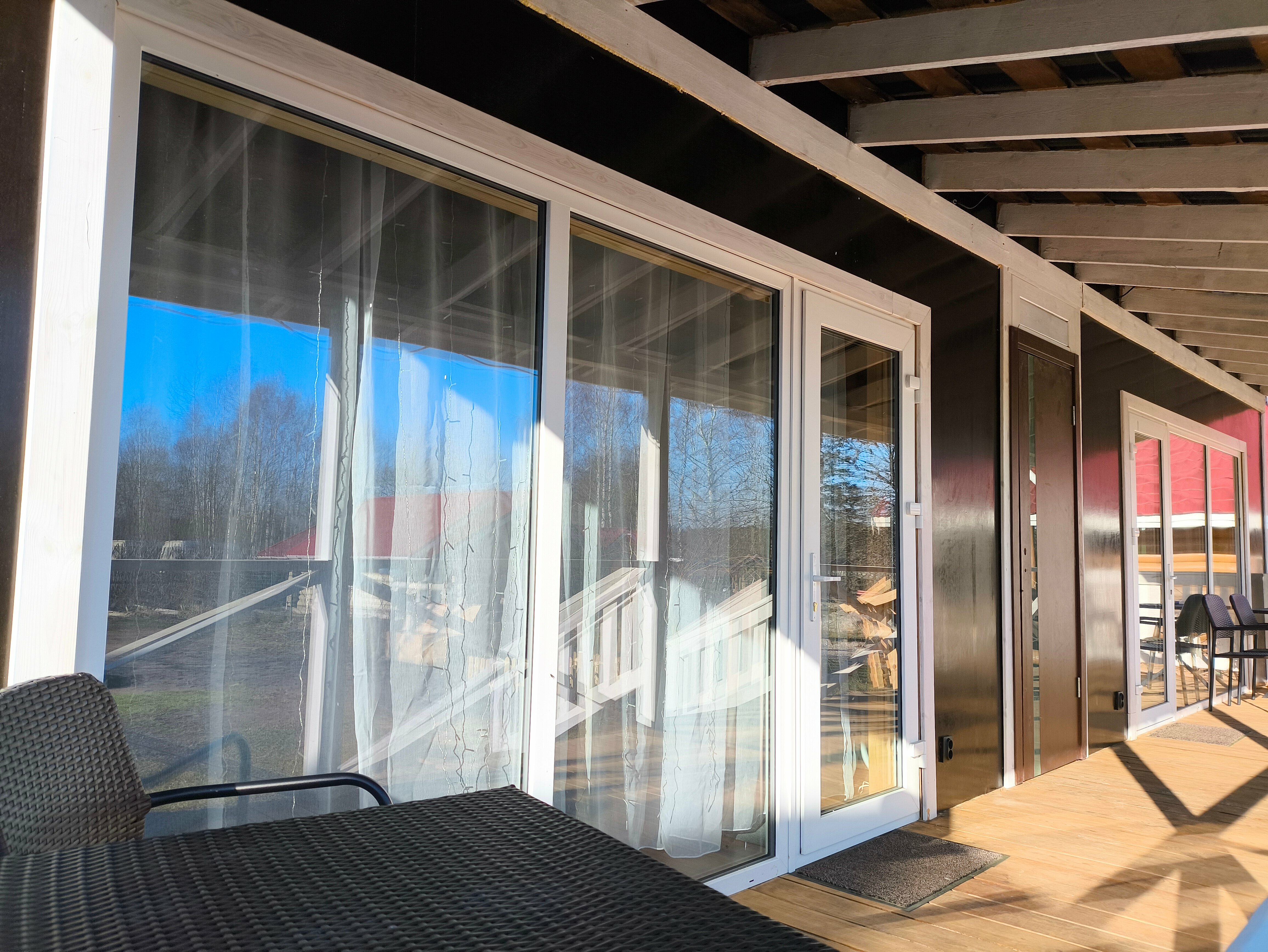 Семейный номер с террасой