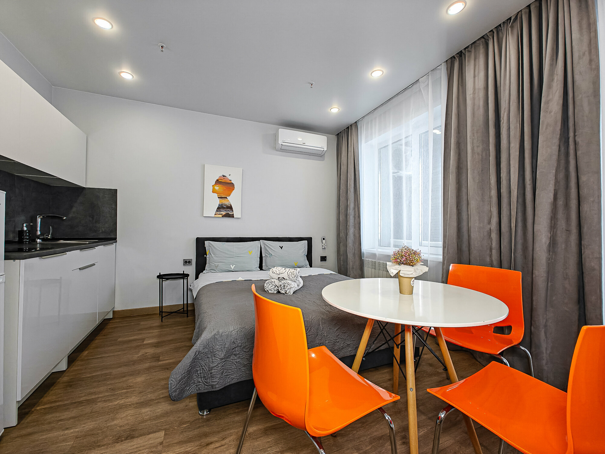 Апартаменты-студия с видом на море