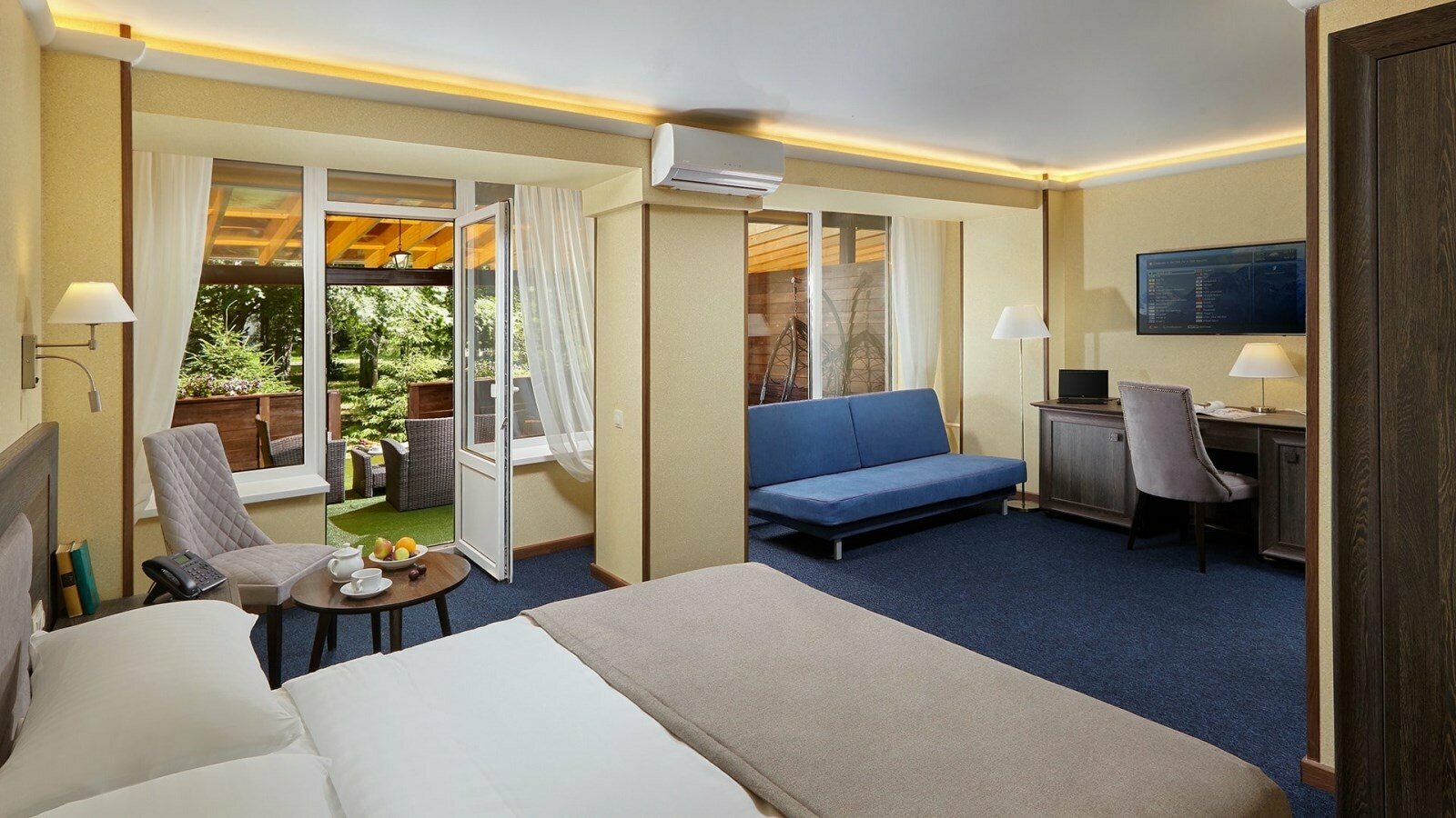 Апартаменты однокомнатные с верандой (корпус 2)