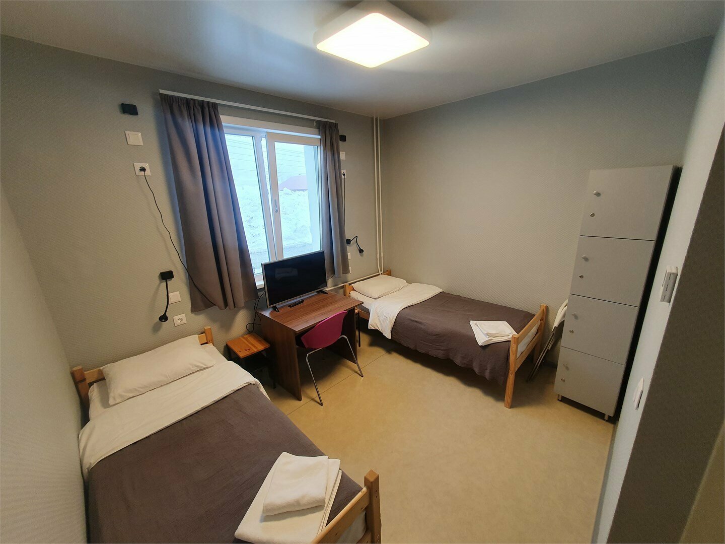 Эконом номер с двумя отдельными кроватями