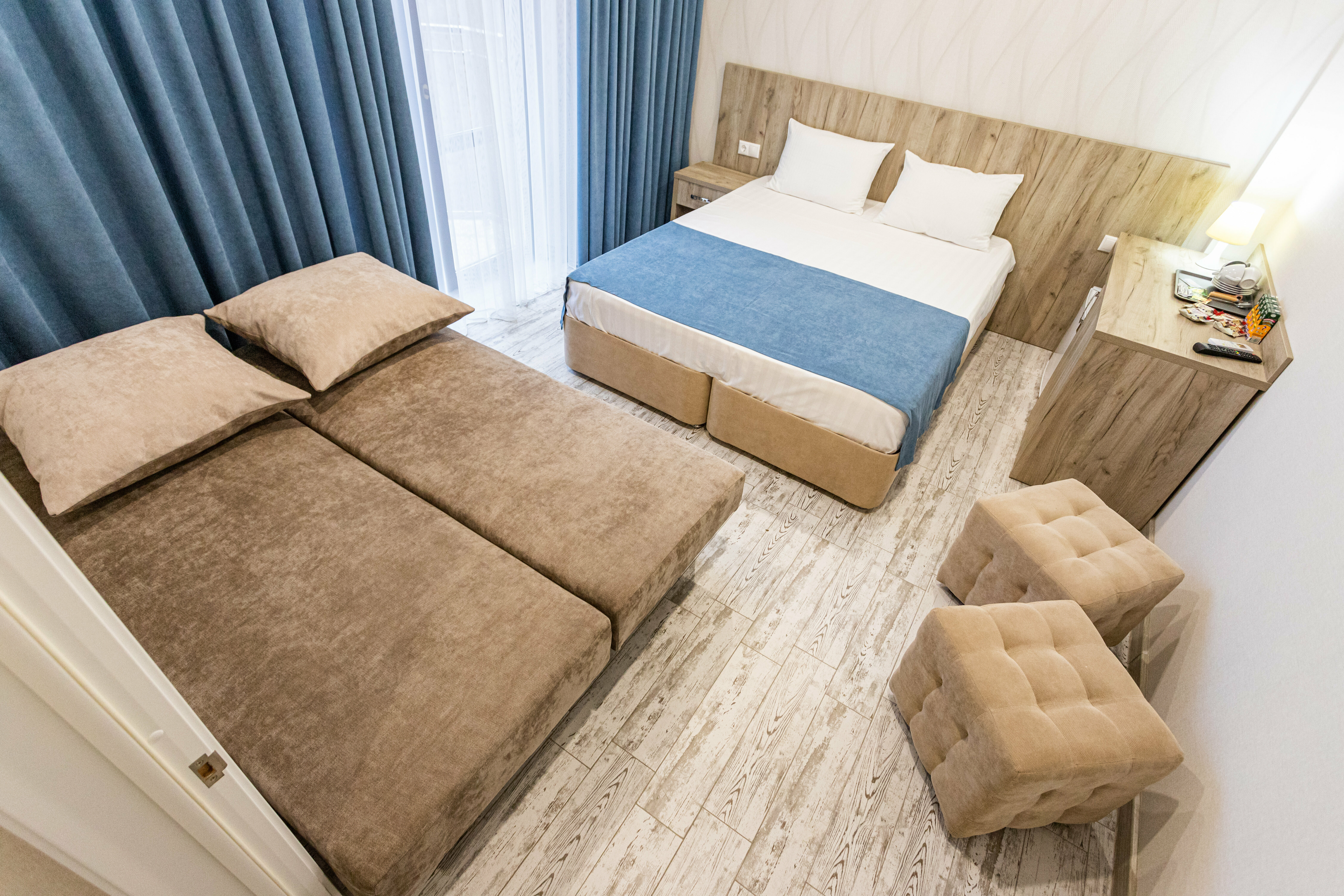 Семейный однокомнатный с балконом