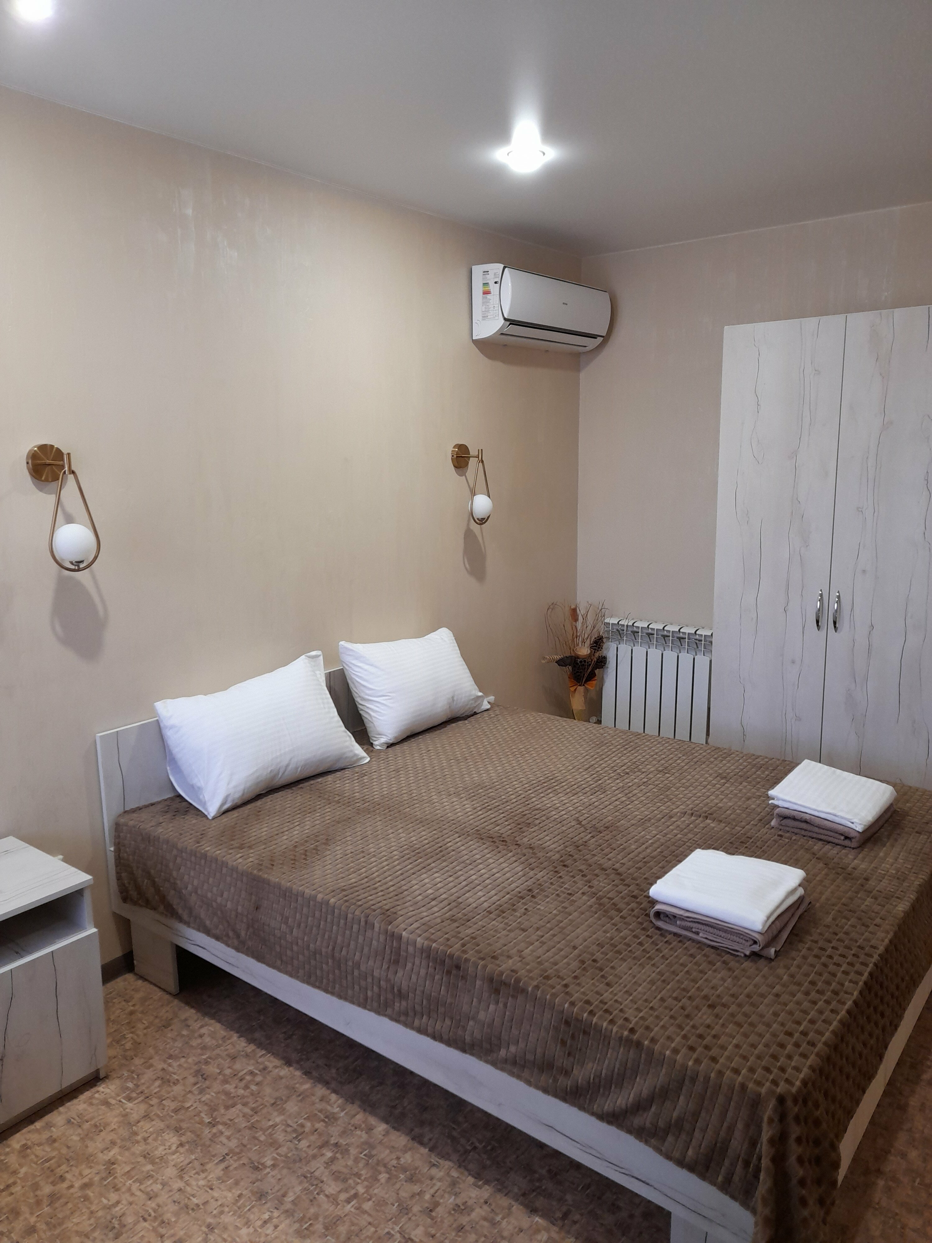 Люкс 2х комнатный с кухней, 2мя санузлами