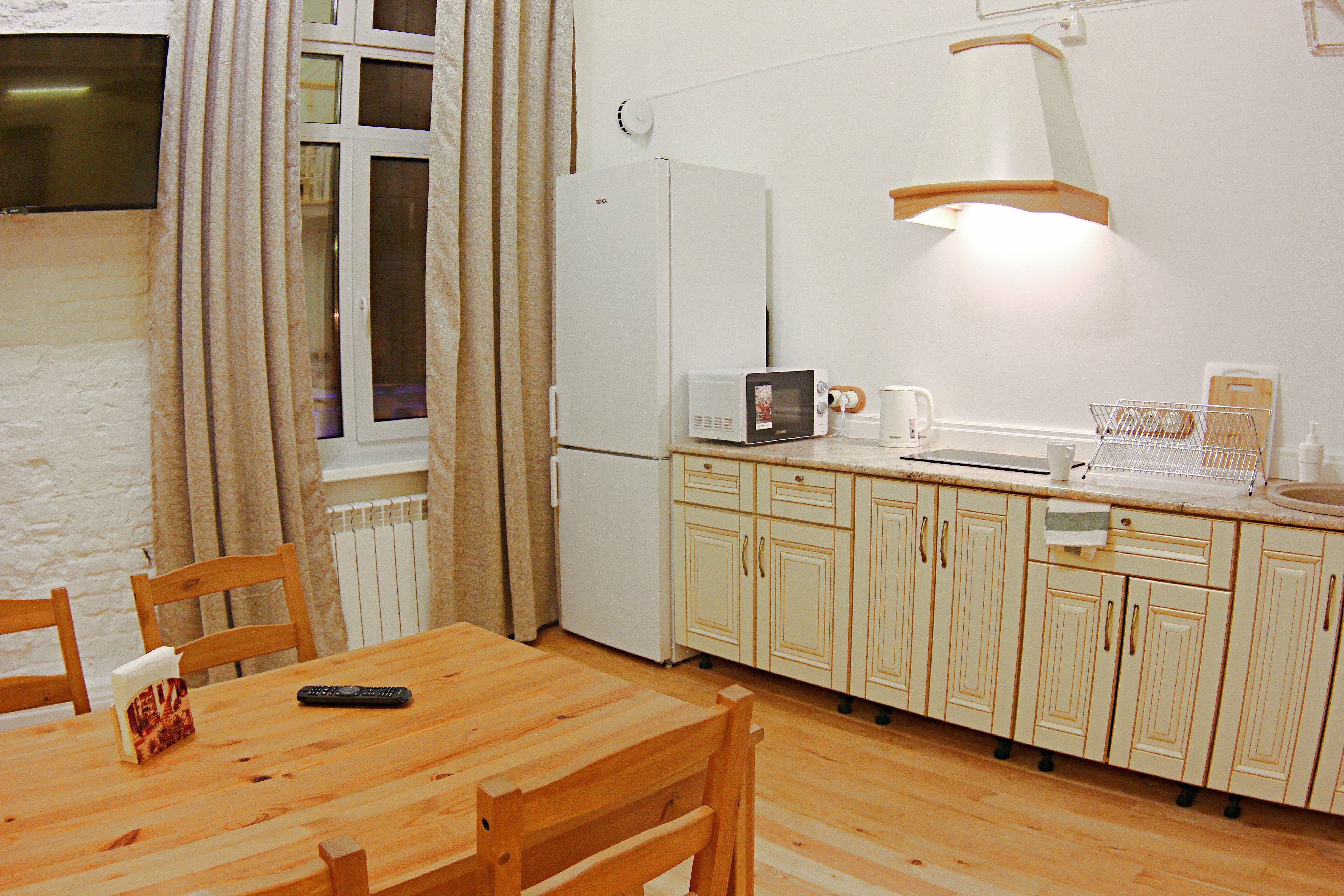 Апартаменты "Проснуться в Эрмитаже" - самая просторная семейная студия Deluxe (7)