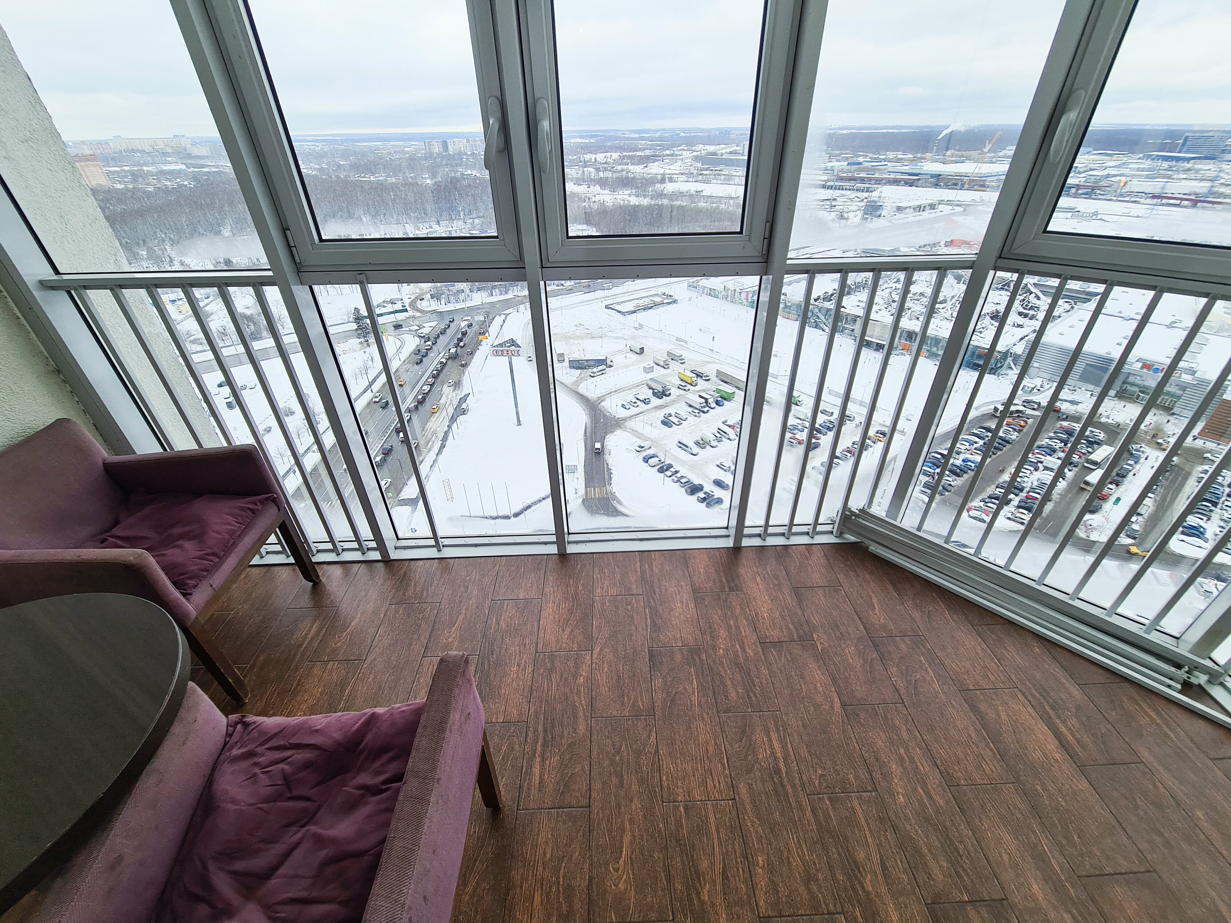 Номер-студия с балконом