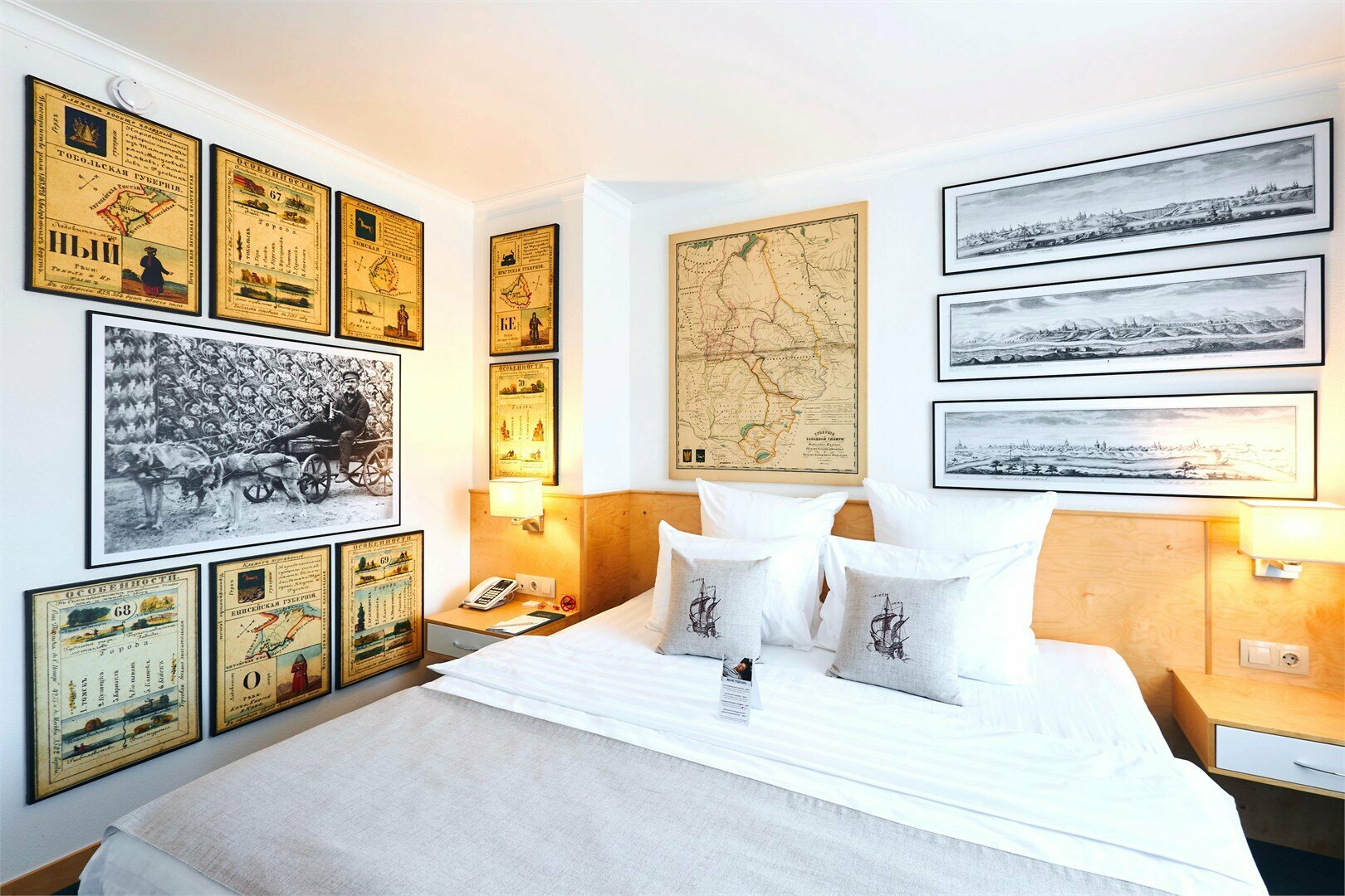 Номер "Комфорт" с двуспальной кроватью