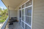 "Классик" с 2-мя односпальными кроватями и диваном в Summer family