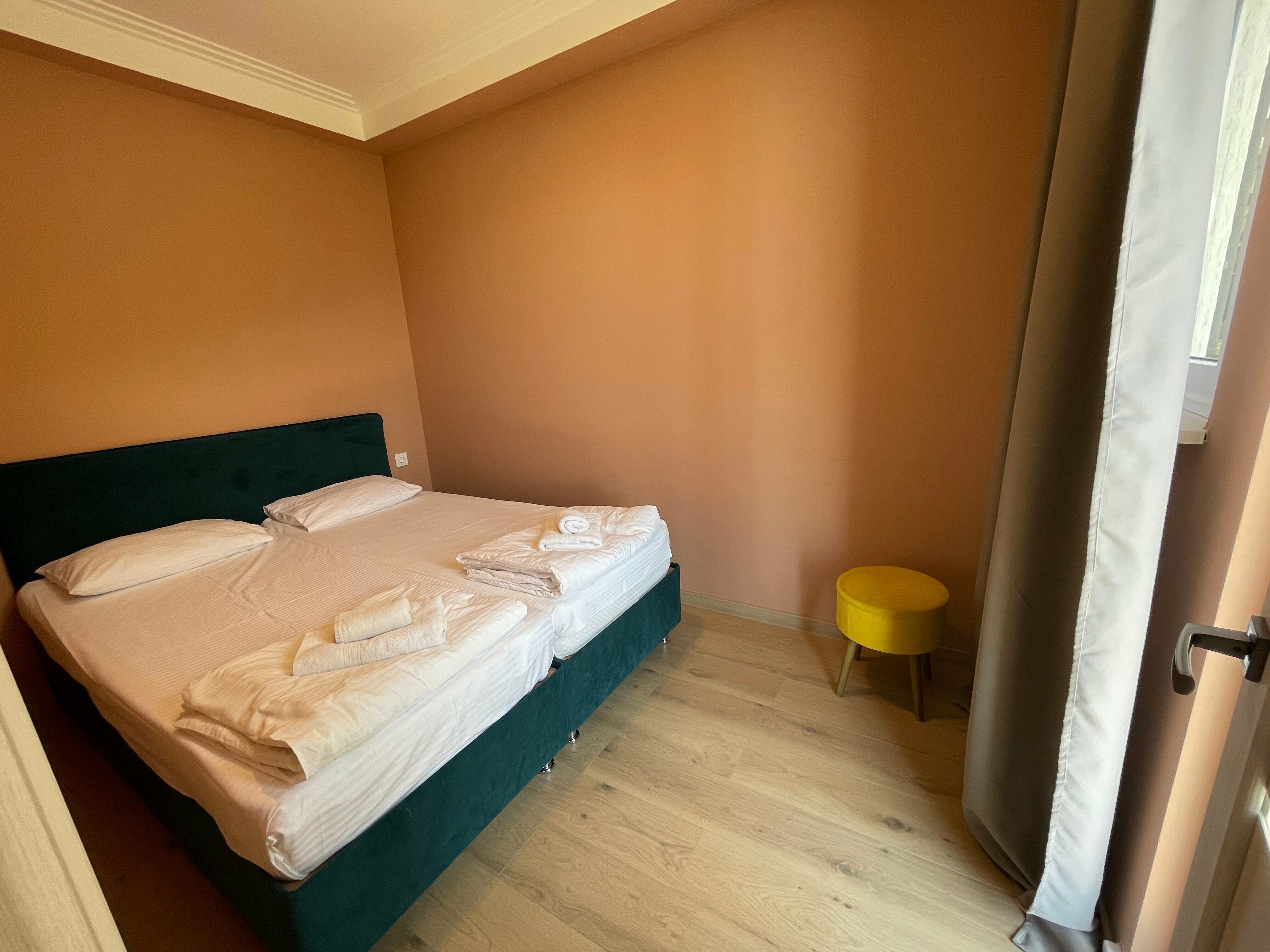 Двухкомнатный четырехместный номер с видом на море