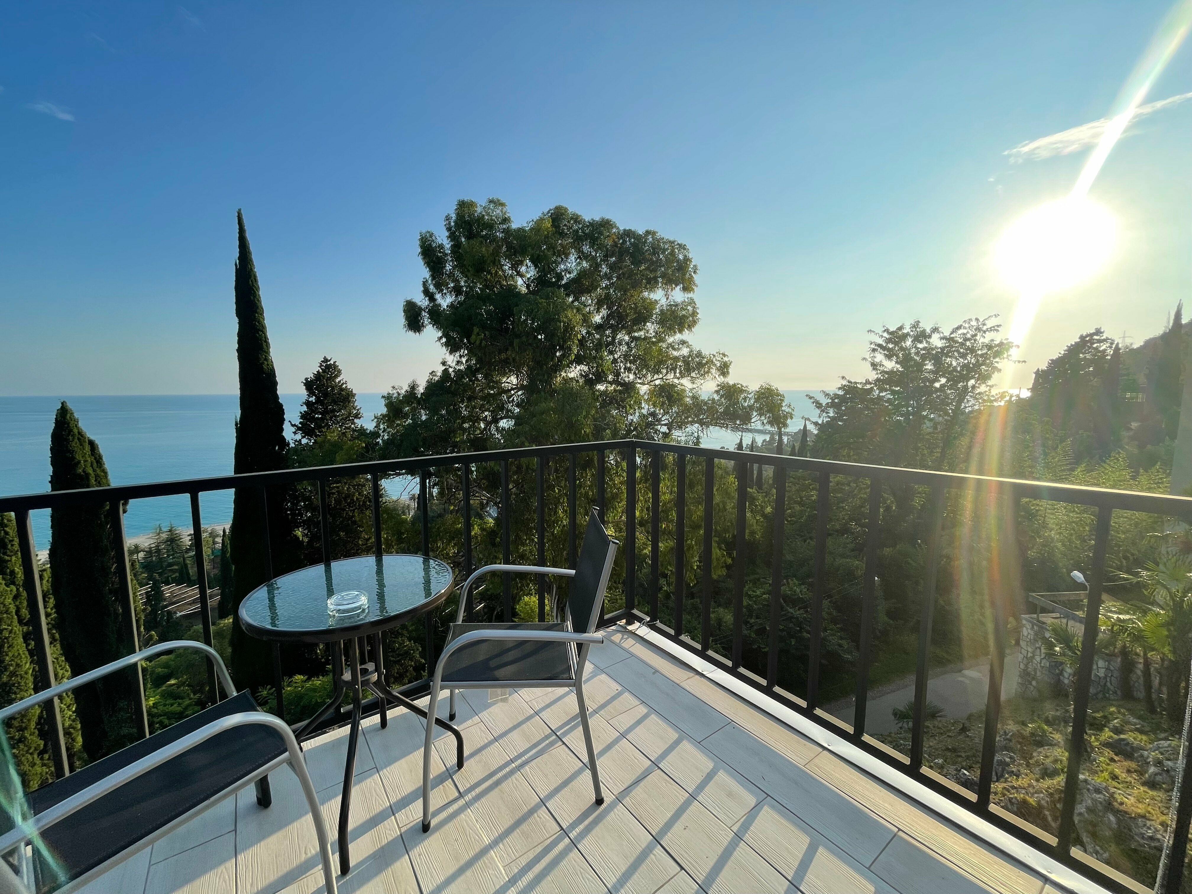 Двухместный стандарт с балконом и видом на море