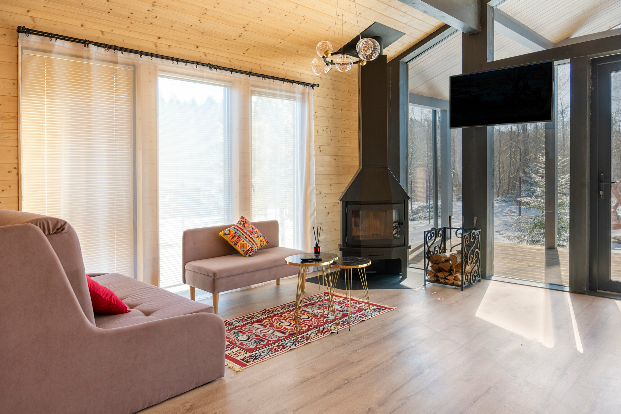 Панорама 1 |Lato 80 м² у Леса| Баня|Чан