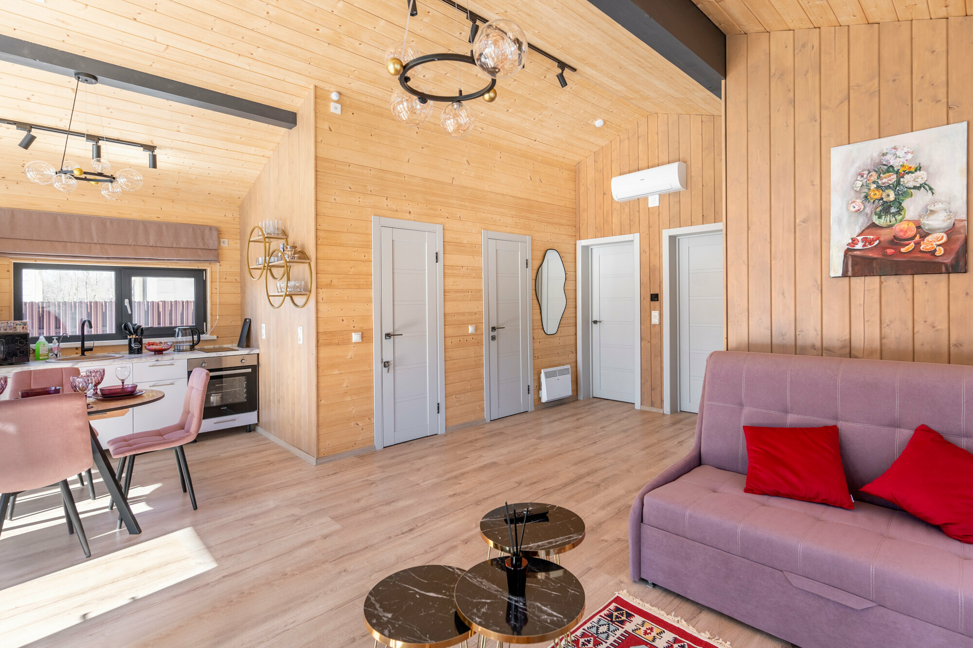 Панорама 1 |Lato 80 м² у Леса| Баня|Чан