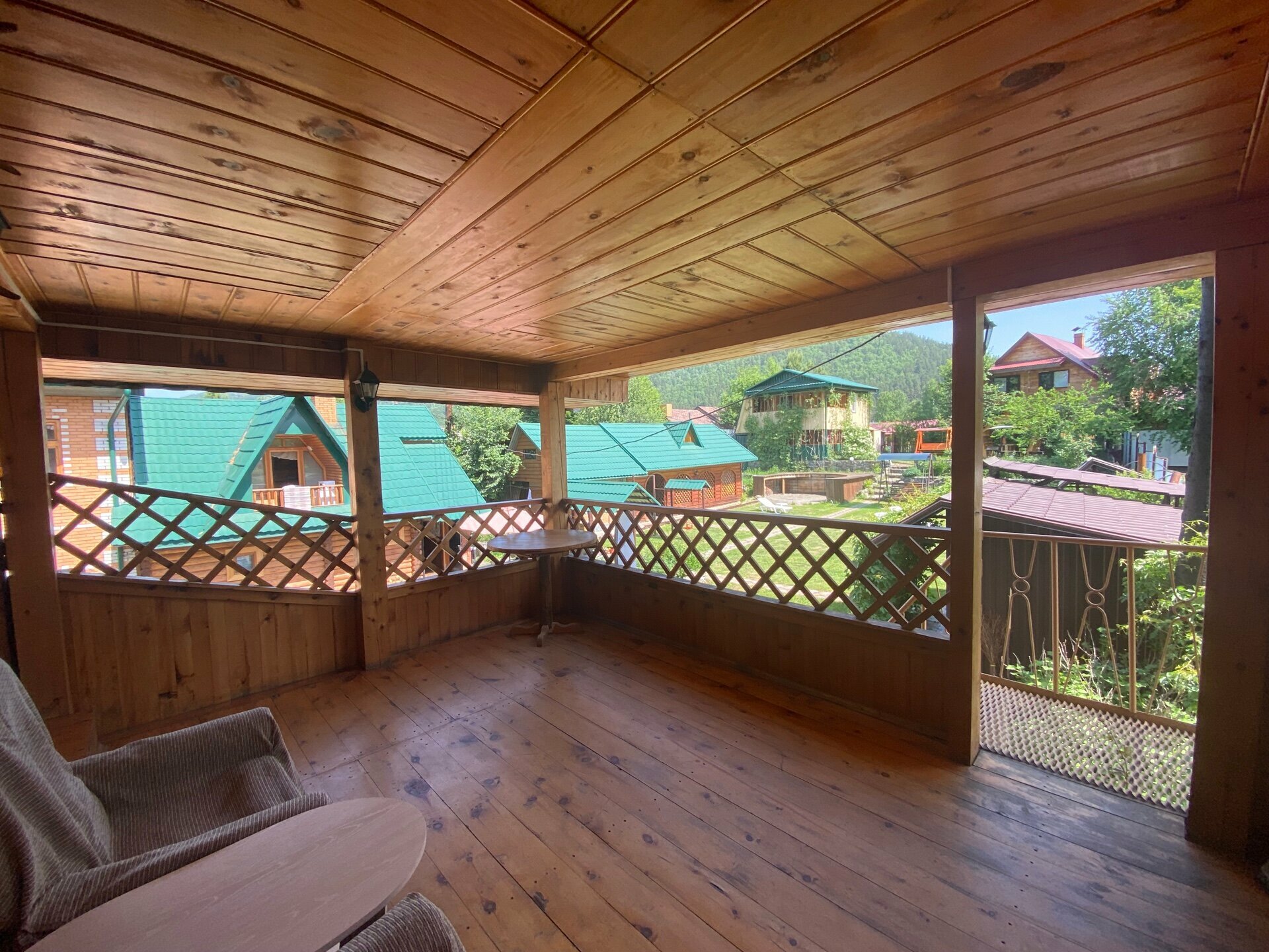 Двухместный номер с 1 кроватью и террасой