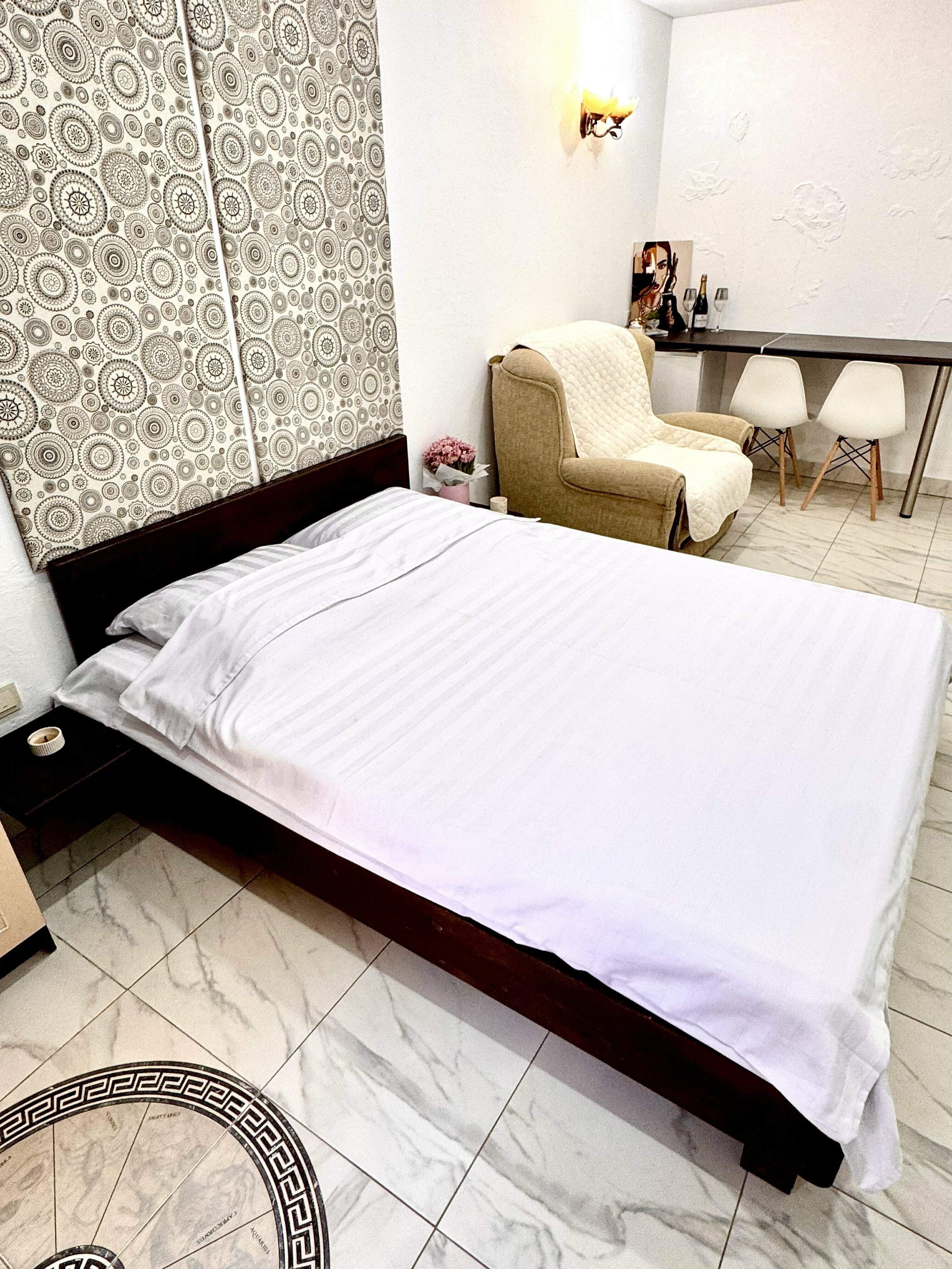 Трехместный номер с видом на сад