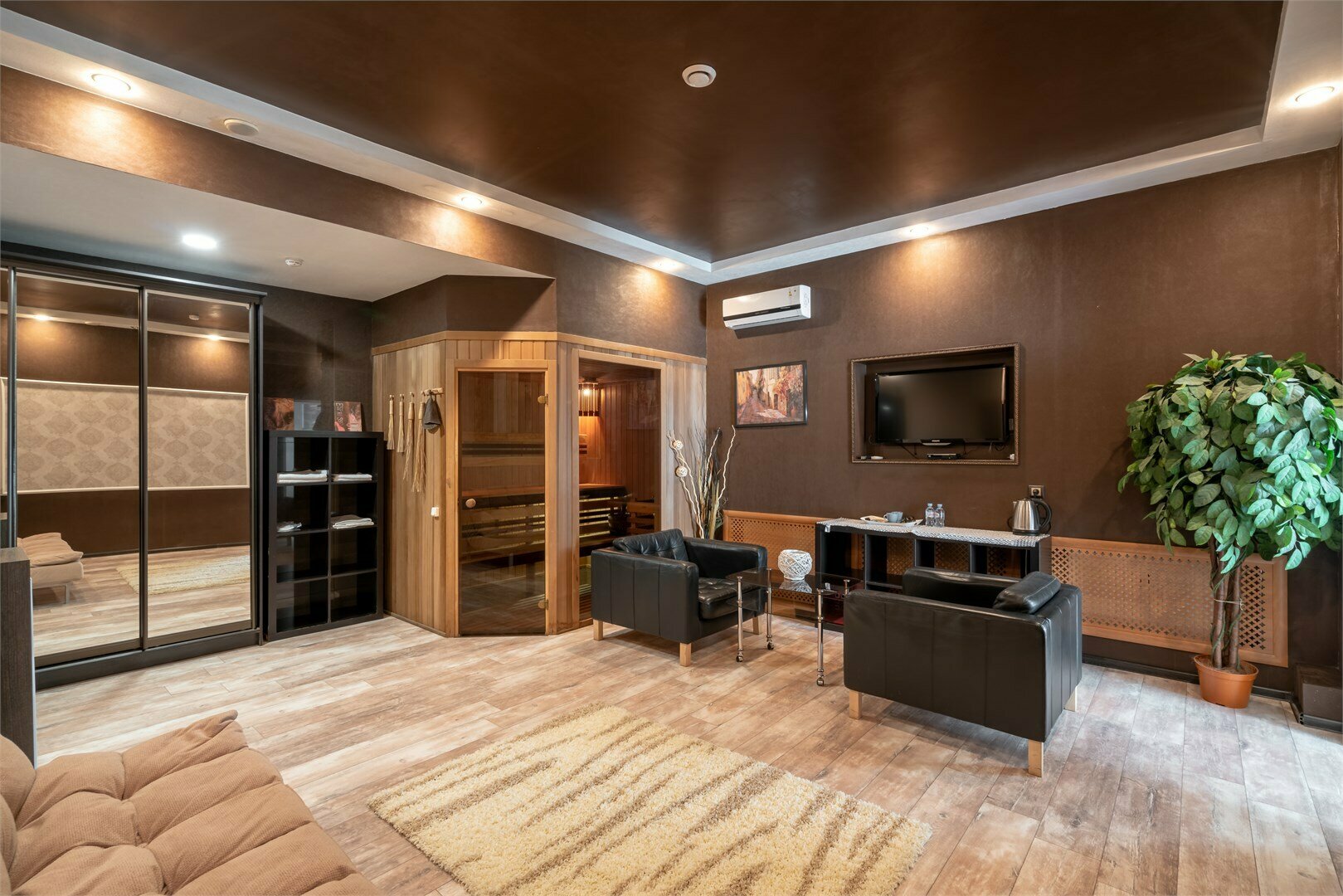 Люкс с сауной