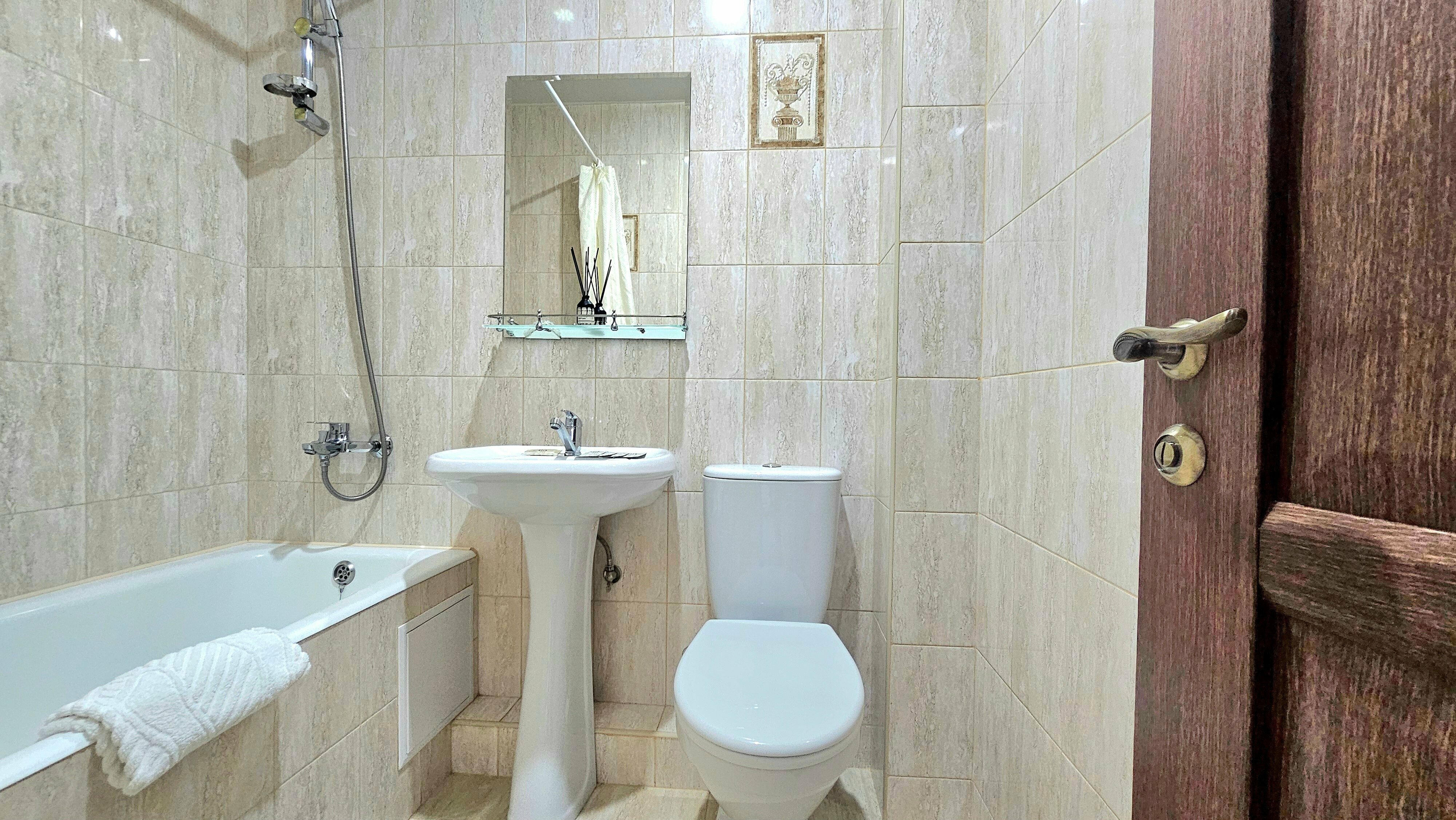 Двухместный номер с 1 кроватью и балконом