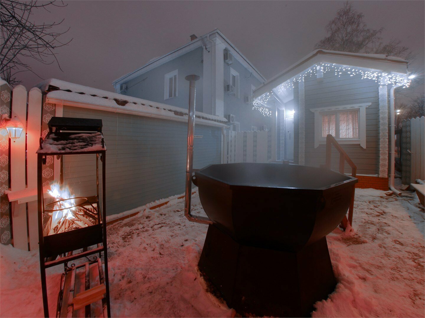 Дуплекс на дровах