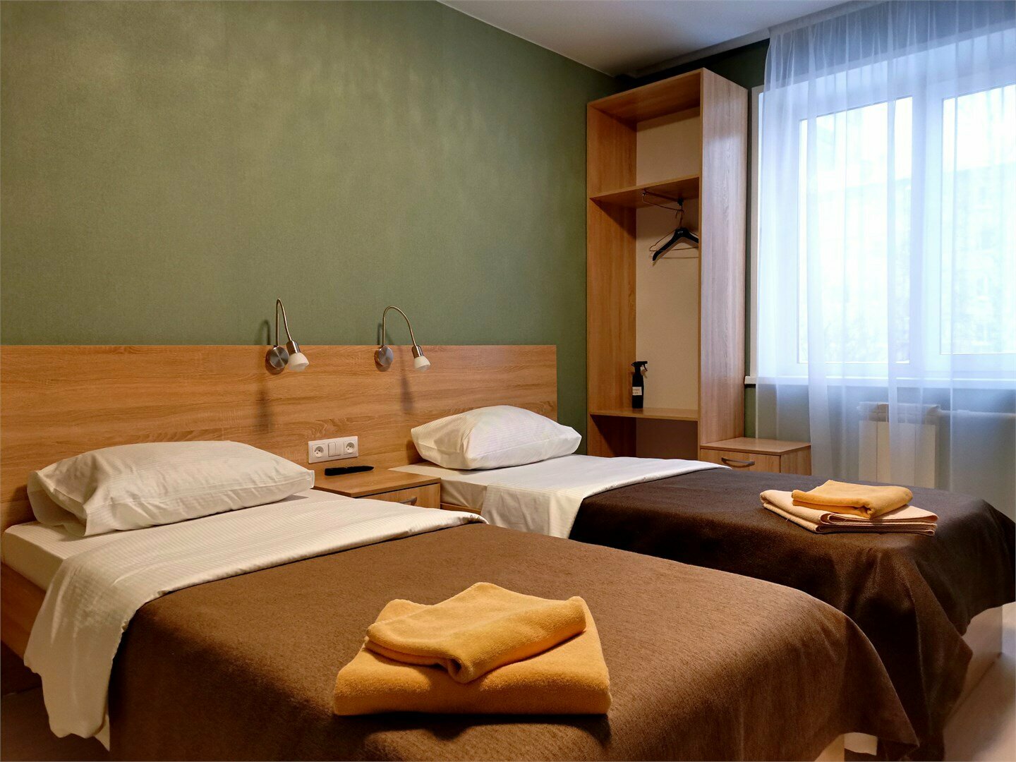 Бюджетный двухместный номер с 2 отдельными кроватями